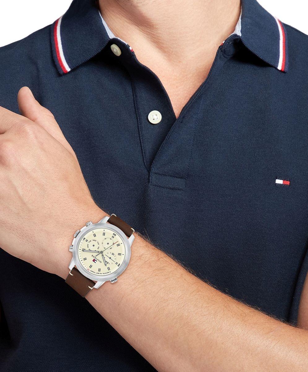 Tommy Hilfiger 1792102 Męskie Troy zegarek męski fashion-modowy mineralne - miniatura 8