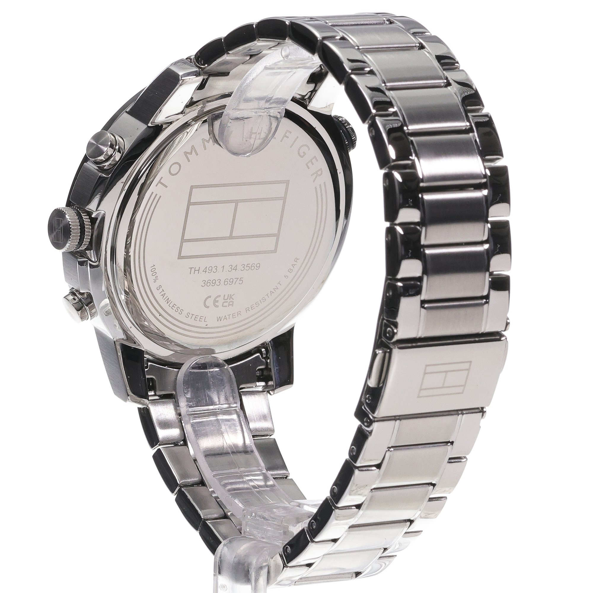 Tommy Hilfiger 1792106 zegarek srebrny fashion-modowy Męskie bransoleta - miniatura 4