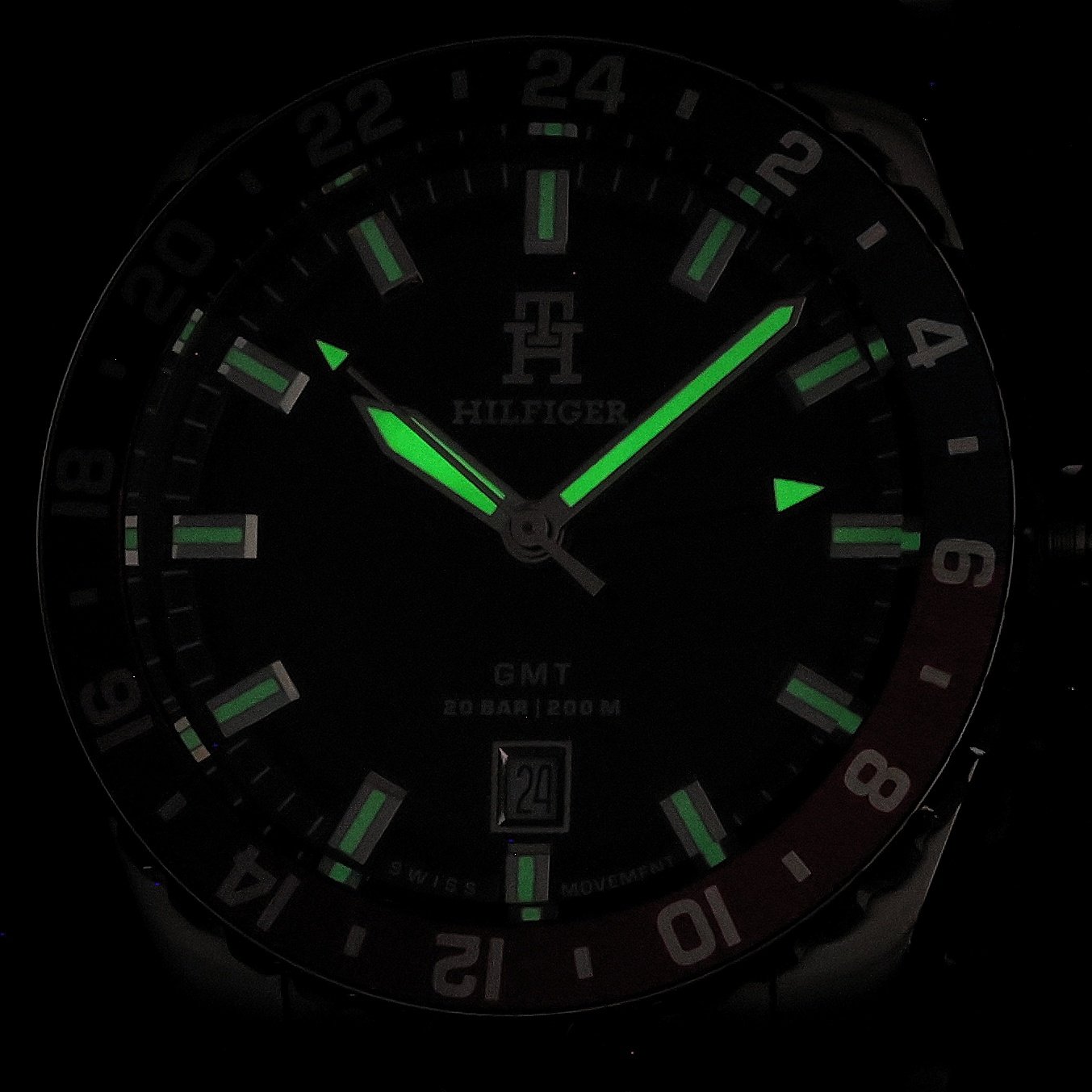 Tommy Hilfiger 1792131 zegarek srebrny klasyczny Męskie bransoleta