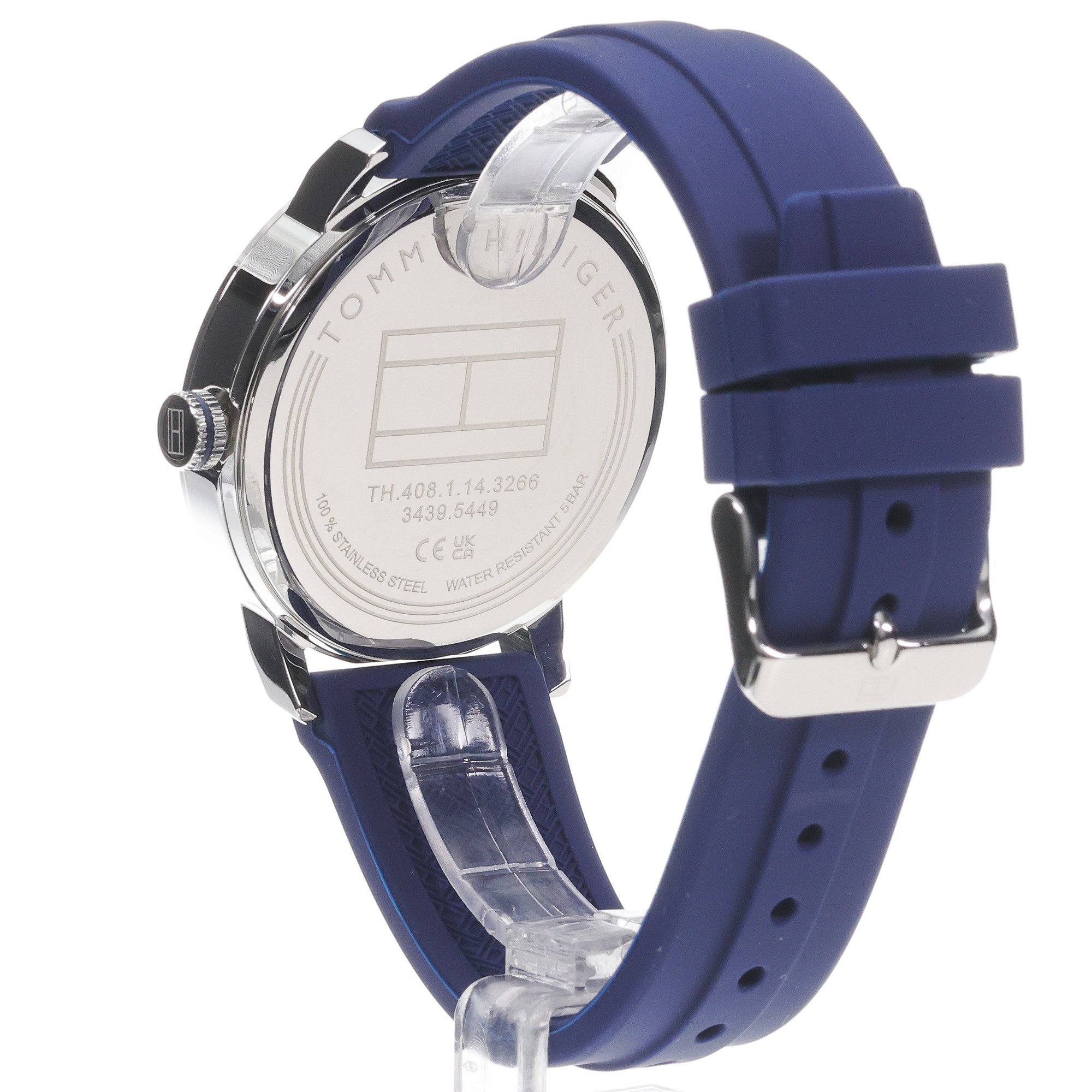 Tommy Hilfiger 2770141 zegarek srebrny fashion-modowy Męskie pasek - miniatura 4