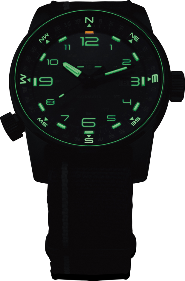P68 Pathfinder Automatic Blue NATO Strap Traser TS-107719 - hover