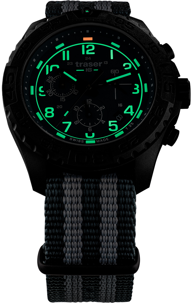 Traser TS-109046 P96 OdP Evolution Chrono Grey zegarek sportowy P96 Outdoor Pioneer Evolution - miniatura 3