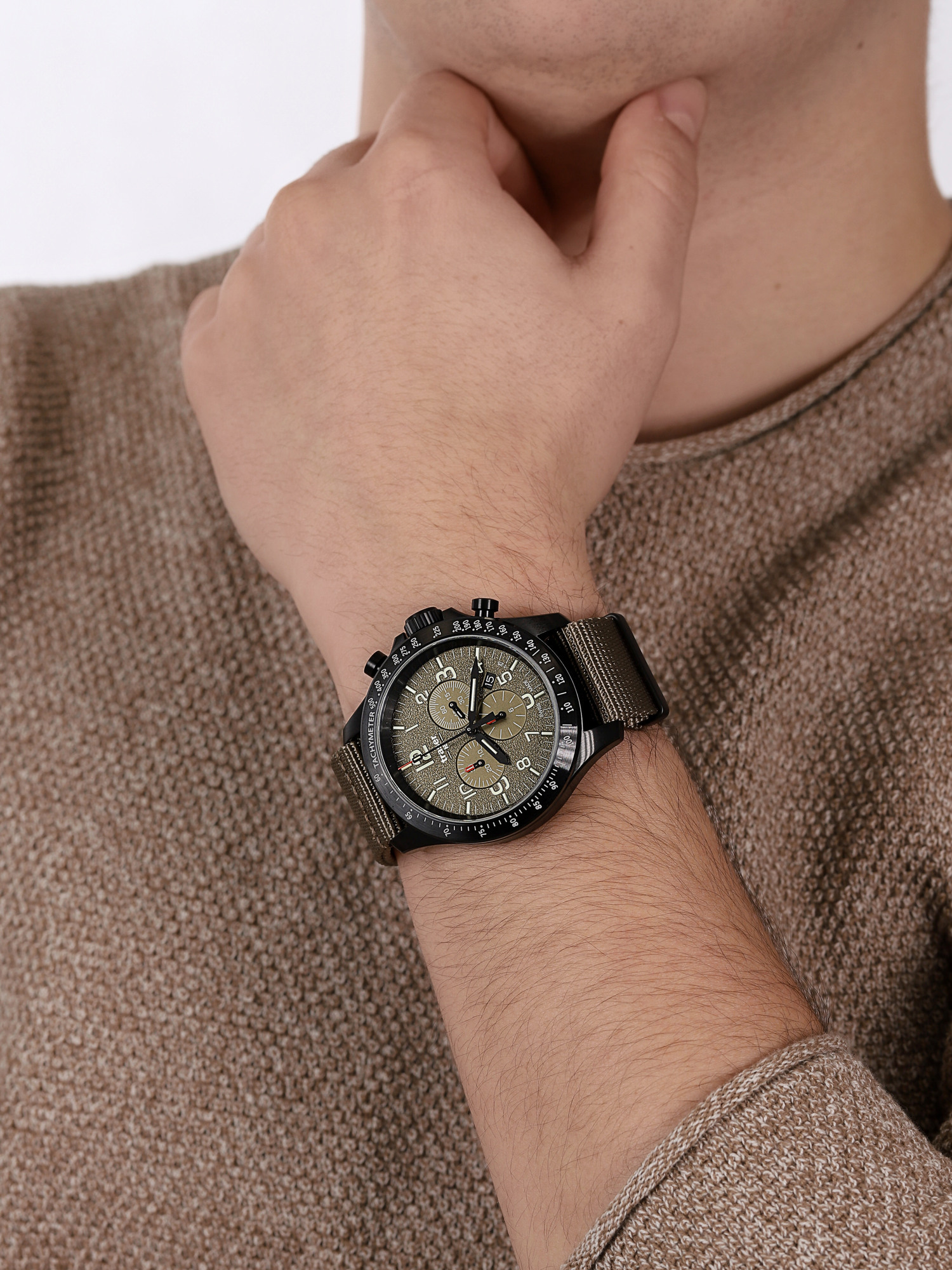 Traser TS-109459 zegarek męski P67 Officer Pro Chronograph czarny - miniatura 2
