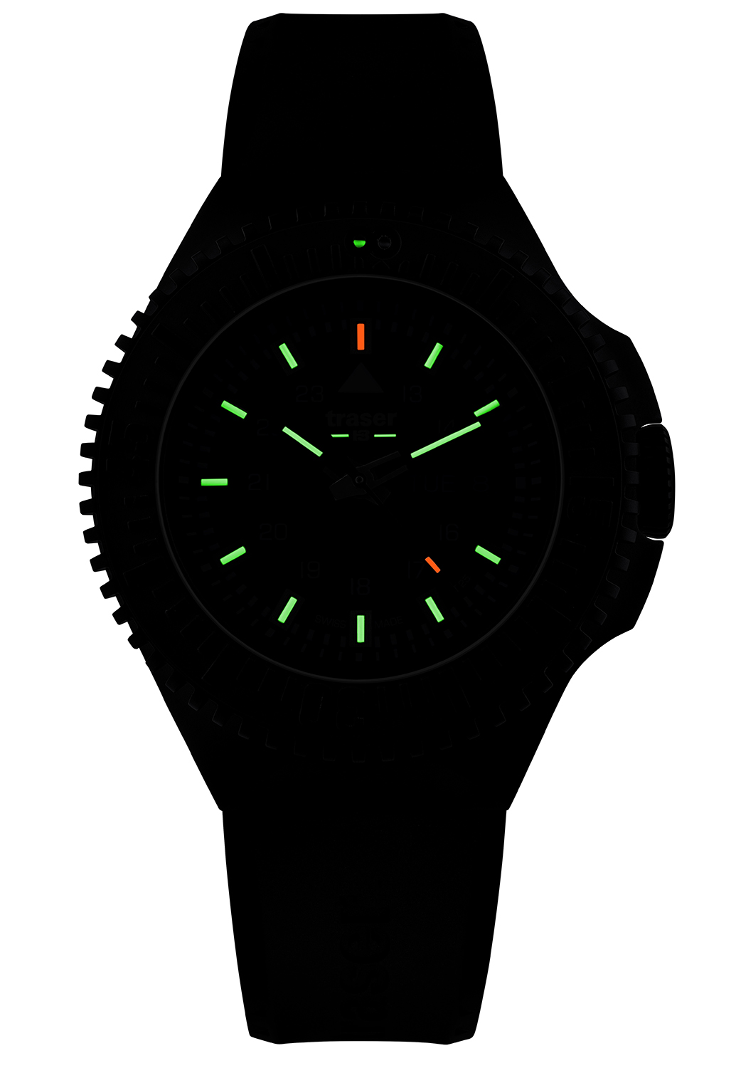 Traser TS-109857 zegarek sportowy P69 Black Stealth - miniatura 4