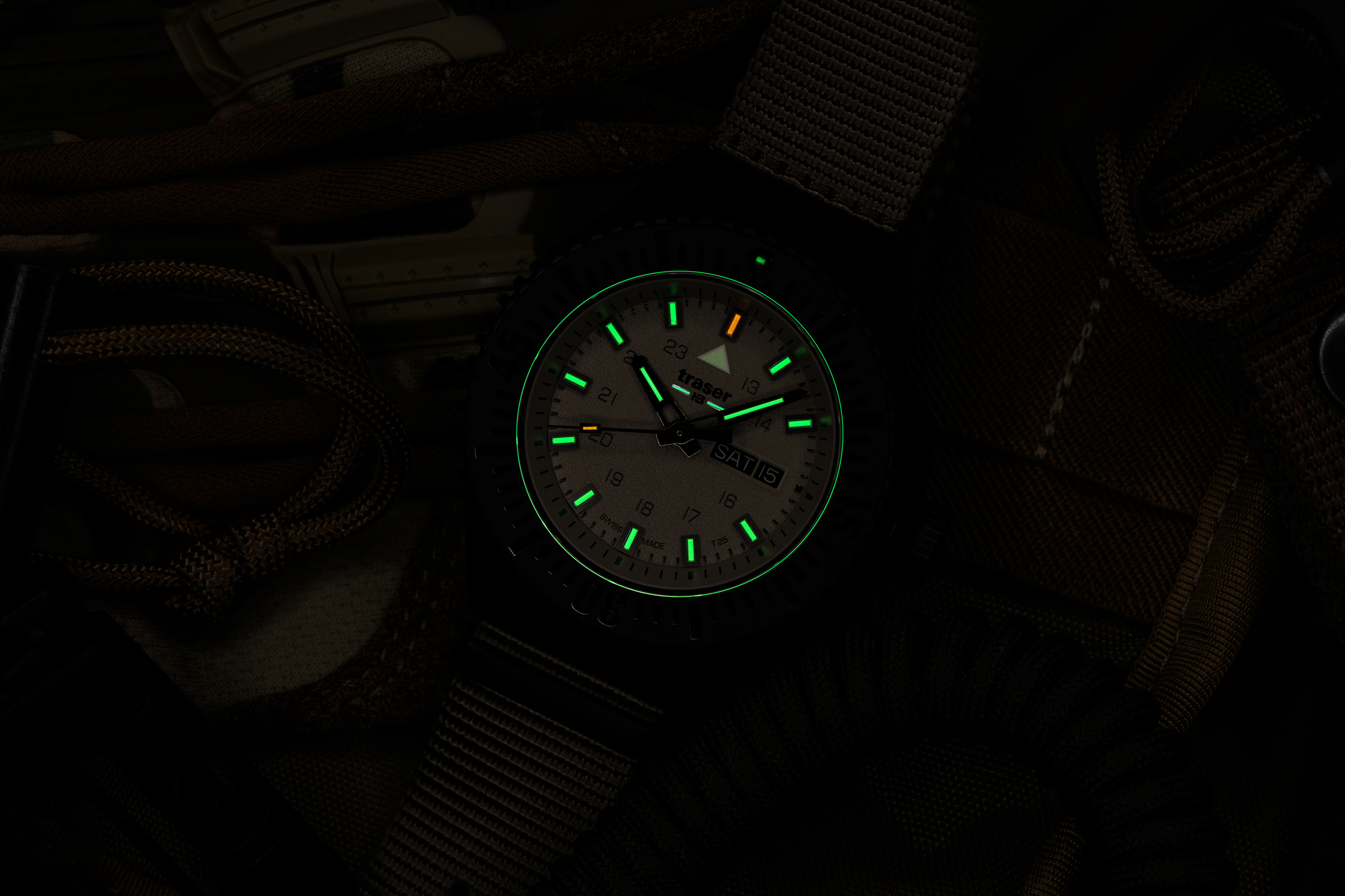 Traser TS-109860 P69 Black Stealth zegarek męski sportowy szafirowe - miniatura 6