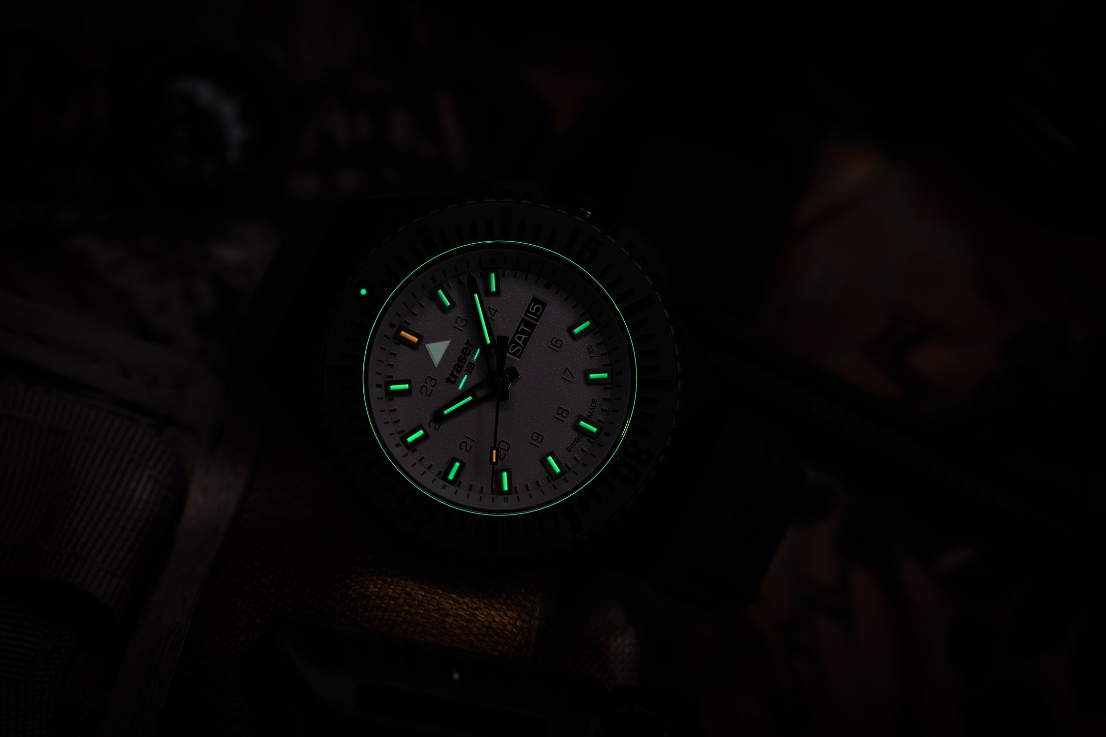 Traser TS-109861 P69 Black Stealth zegarek męski sportowy szafirowe - miniatura 8