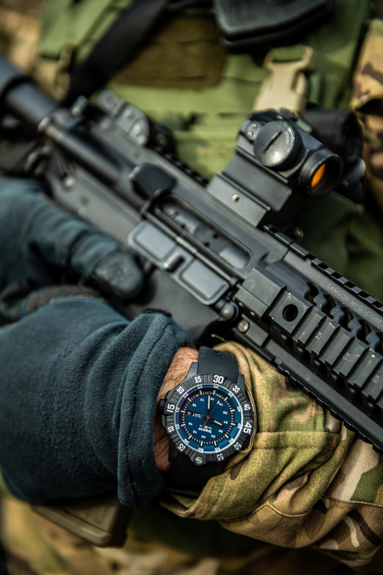 Traser TS-110725 zegarek męski P99 Q Tactical czarny - miniatura 12