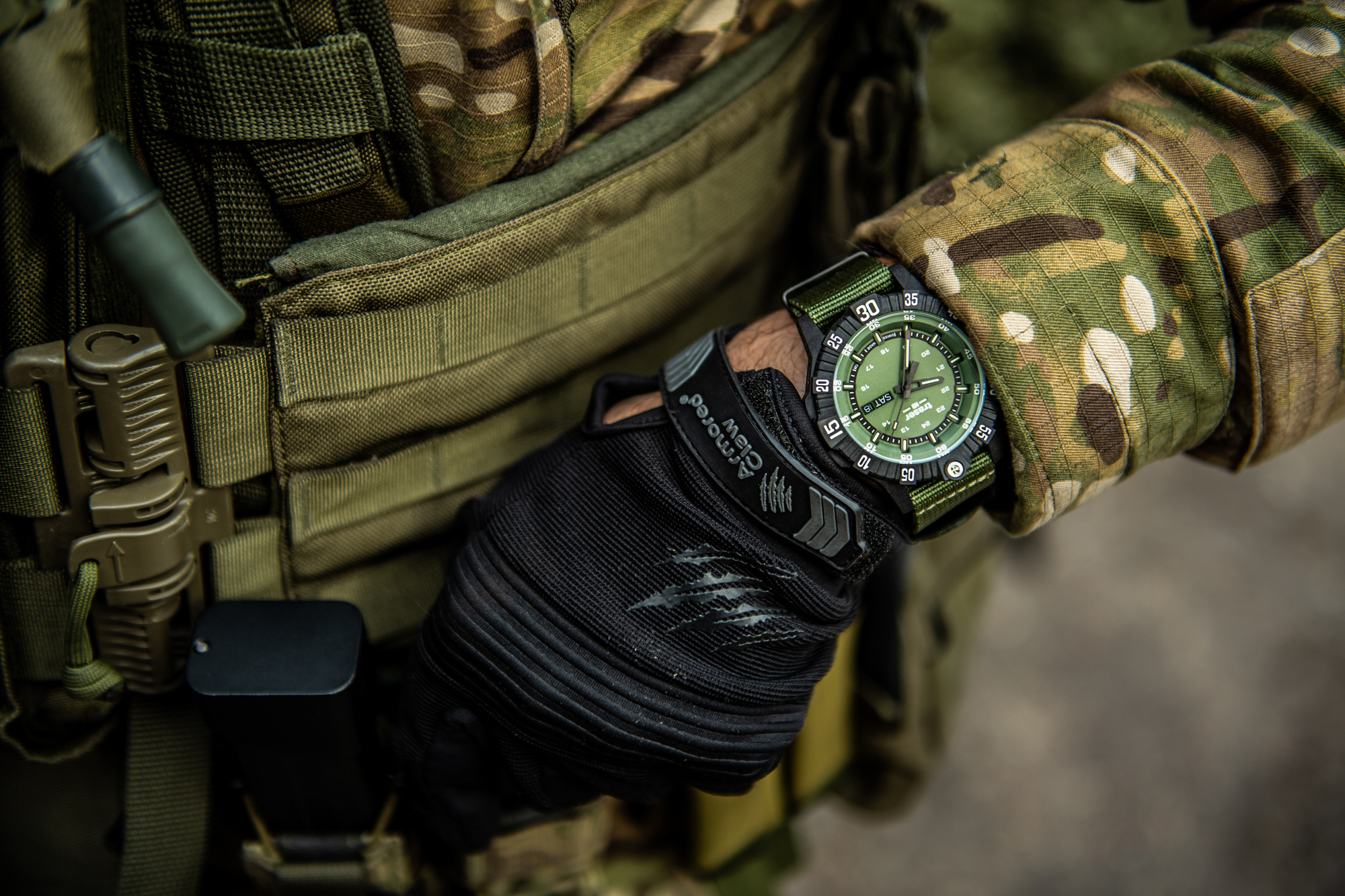 Traser TS-110726 zegarek męski P99 Q Tactical czarny - miniatura 12