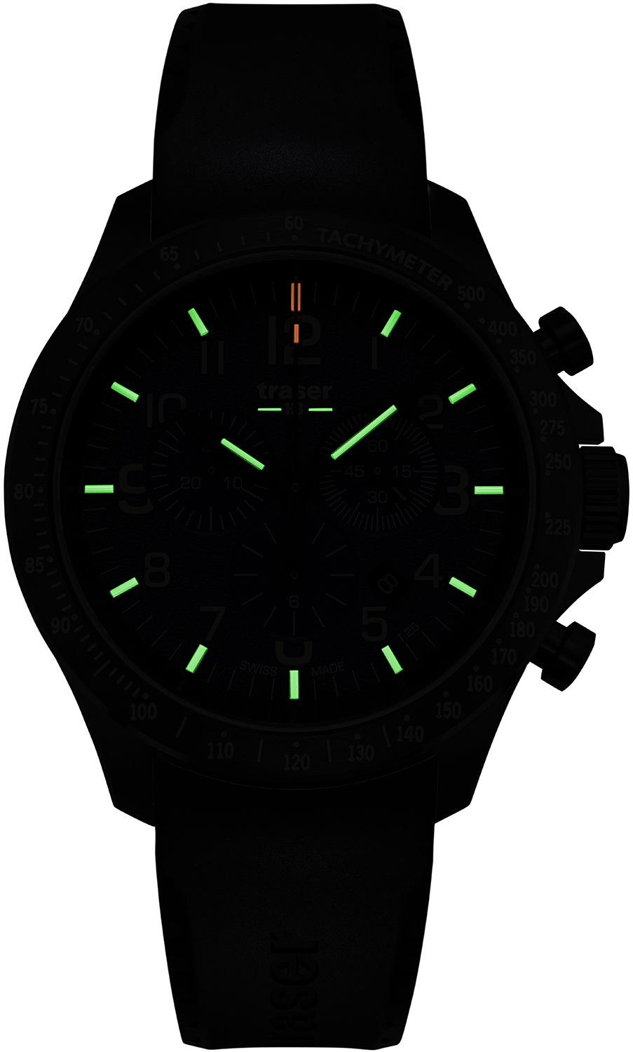 TS-109459 v1 zegarek czarny wojskowy P67 Officer Pro Chronograph pasek - miniatura 6