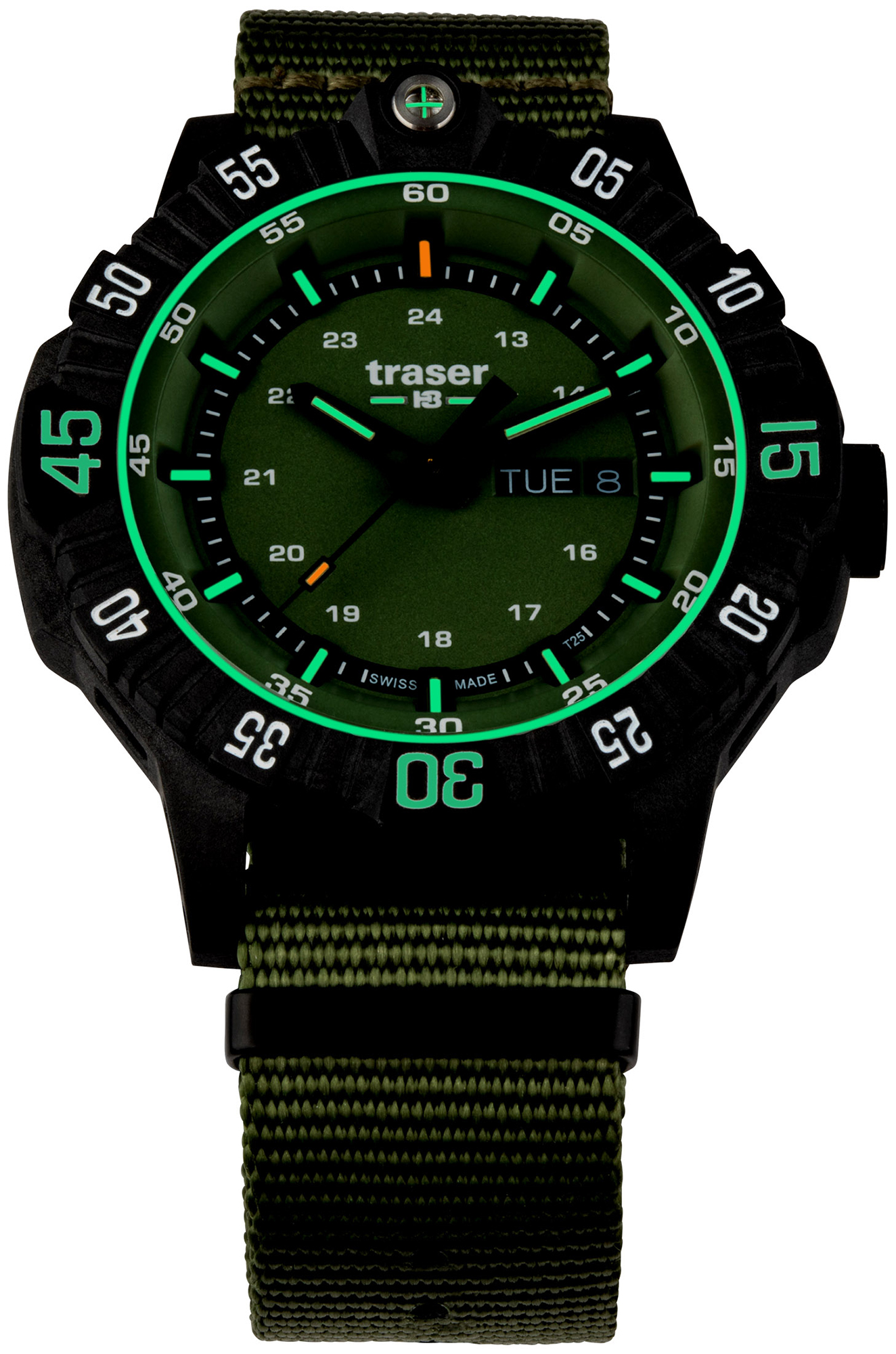 P99 Q Tactical Green NATO Strap Traser TS-110726 - hover