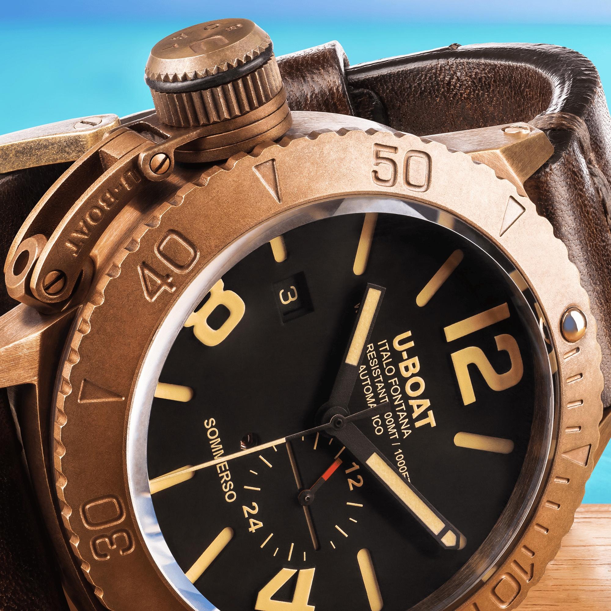 U-BOAT 8486 SOMMERSO BRONZO zegarek luksusowy Sommerso - miniatura 4