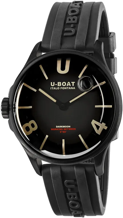 U-BOAT 9019 Darkmoon DARKMOON 40MM BLACK IBP - zdjęcie 1