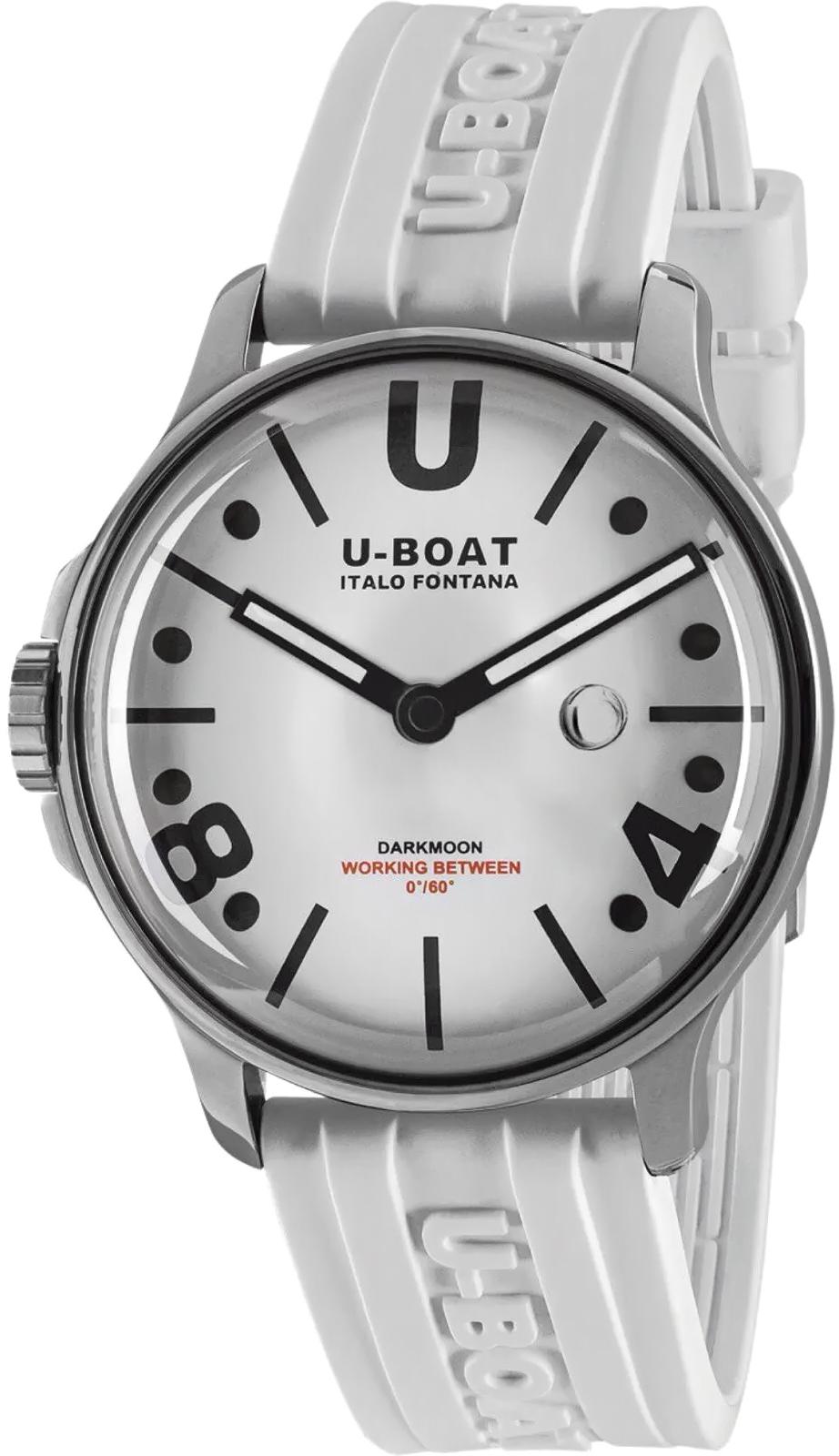 DARKMOON 44MM WHITE CURVE U-BOAT 9542 