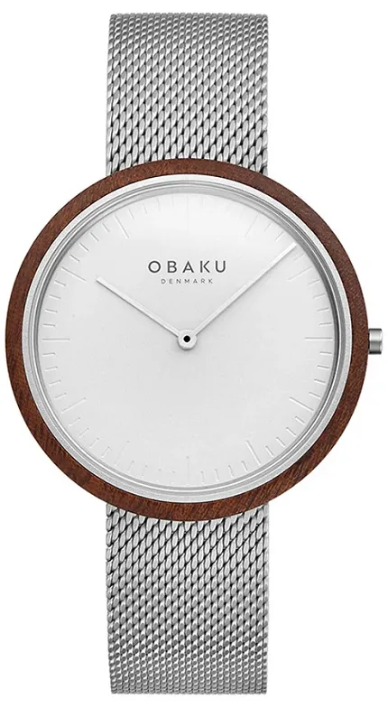 Obaku Denmark V245GXCIMC Slim TRAE - STEEL - zdjęcie 1