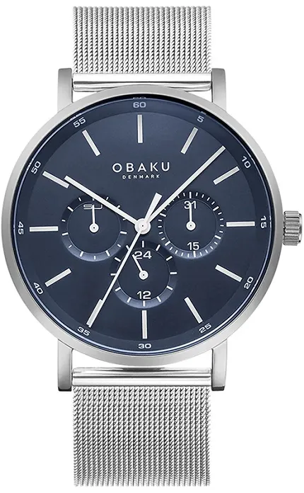 Obaku Denmark V246GMCLMC Slim EGE - CYAN - zdjęcie 1