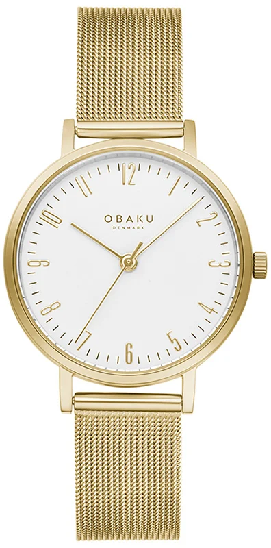 Obaku Denmark V248LXGIMG Slim BRINK LILLE - GOLD - zdjęcie 1