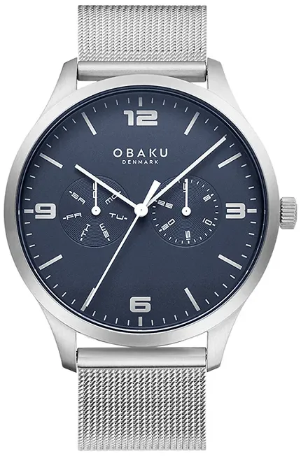 Obaku Denmark V249GMCLMC Slim ASK - CYAN - zdjęcie 1