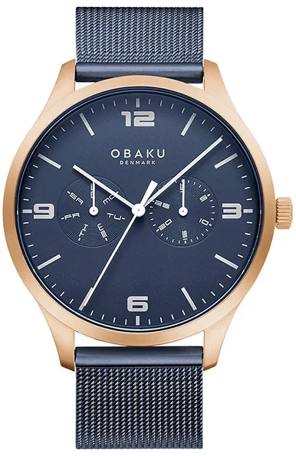 Obaku Denmark V249GMVLML Slim ASK - OCEAN - zdjęcie 1
