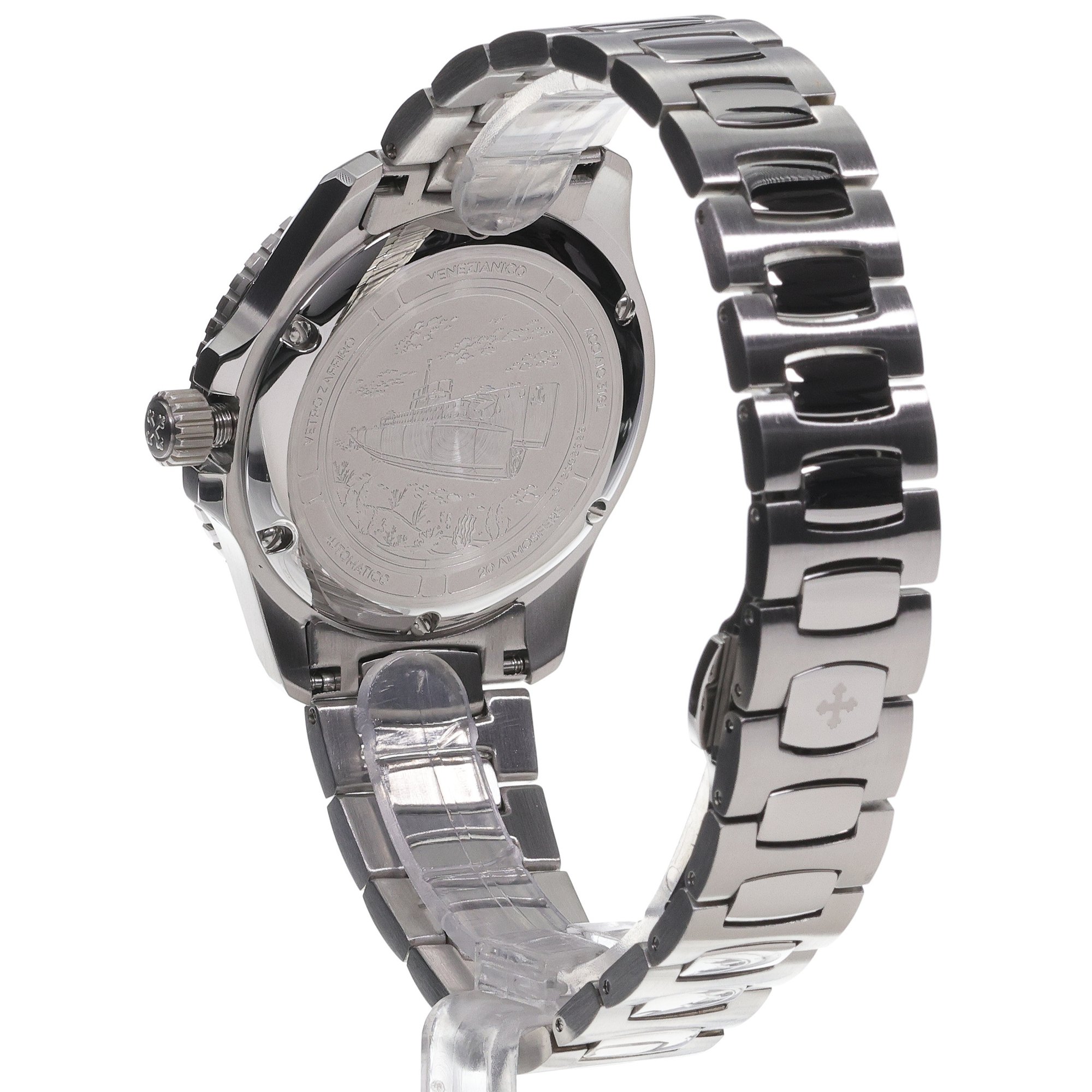 Venezianico 3121540C zegarek męski klasyczny Nereide Tungsteno bransoleta