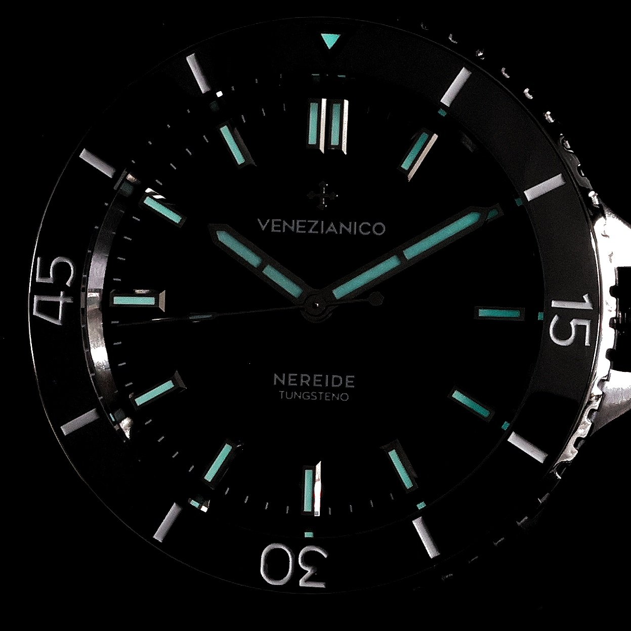 Venezianico 3121540C zegarek męski Nereide Tungsteno srebrny