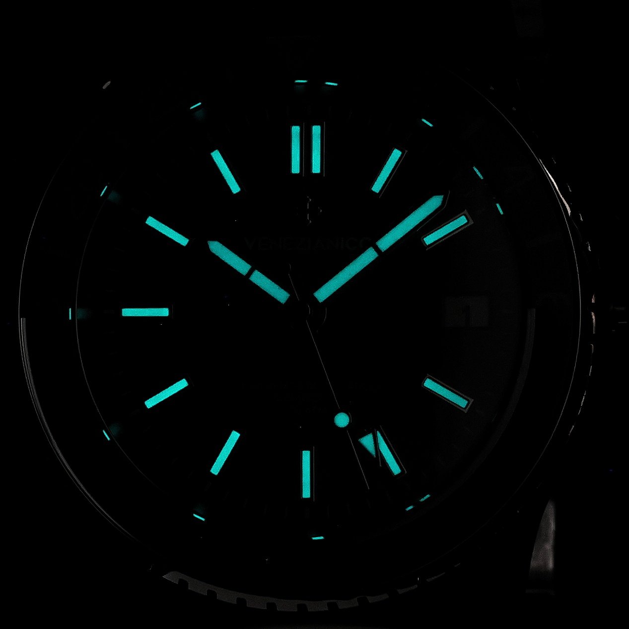 Venezianico 3521501C zegarek męski klasyczny Nereide GMT bransoleta - miniatura 5
