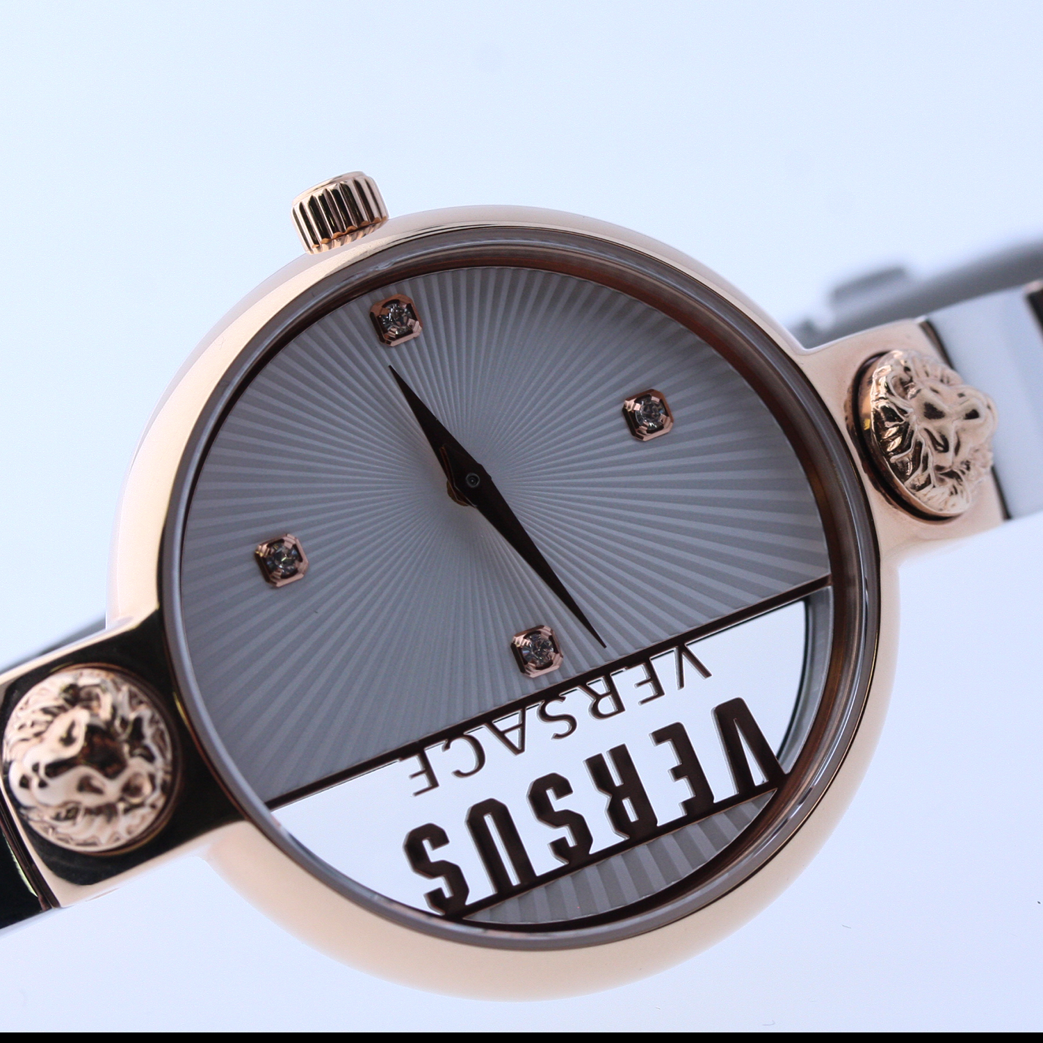 Versus Versace VSP1U0519-POWYSTAWOWY zegarek różowe złoto klasyczny Damskie bransoleta - miniatura 5