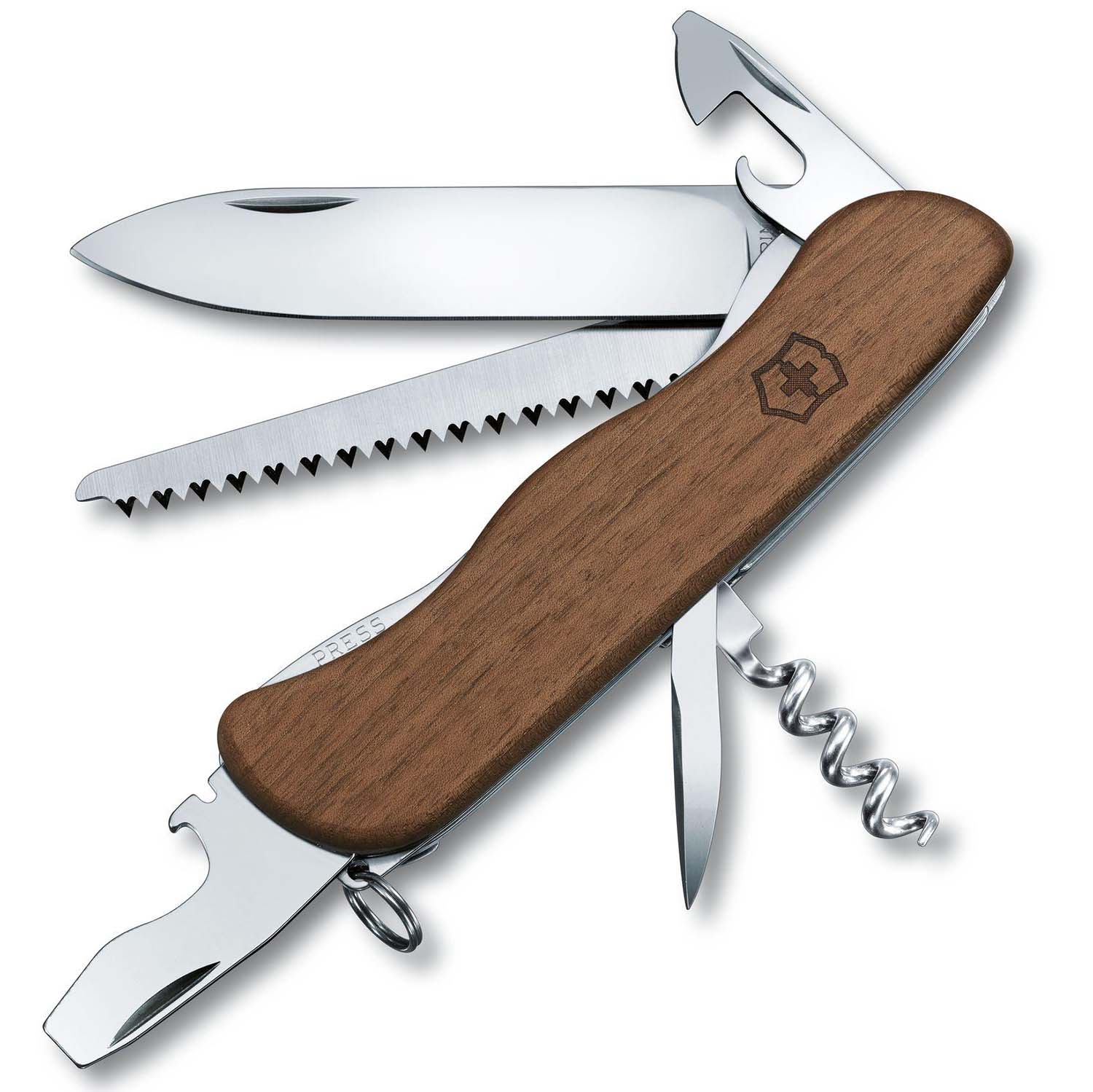 Victorinox Forester Wood - Duży scyzoryk z 10 funkcjami  Victorinox 0.8361.63 