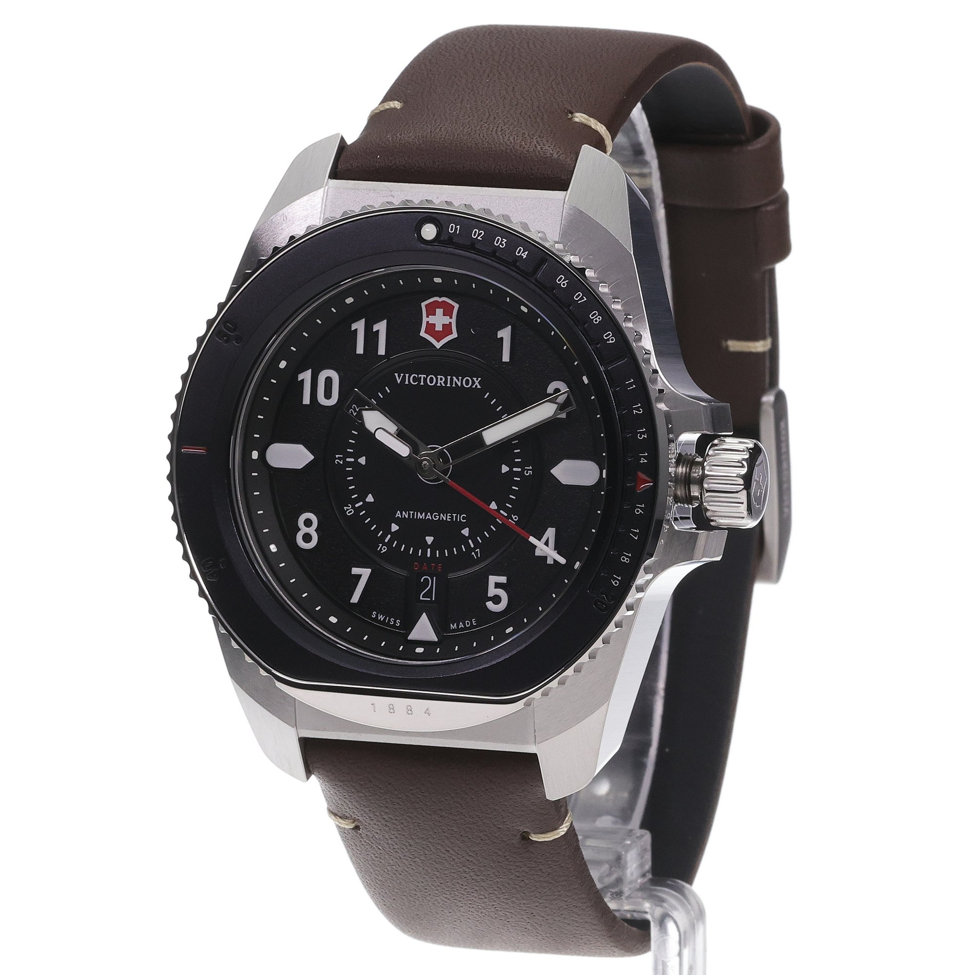 Victorinox 2419761 zegarek męski klasyczny Journey pasek - miniatura 2