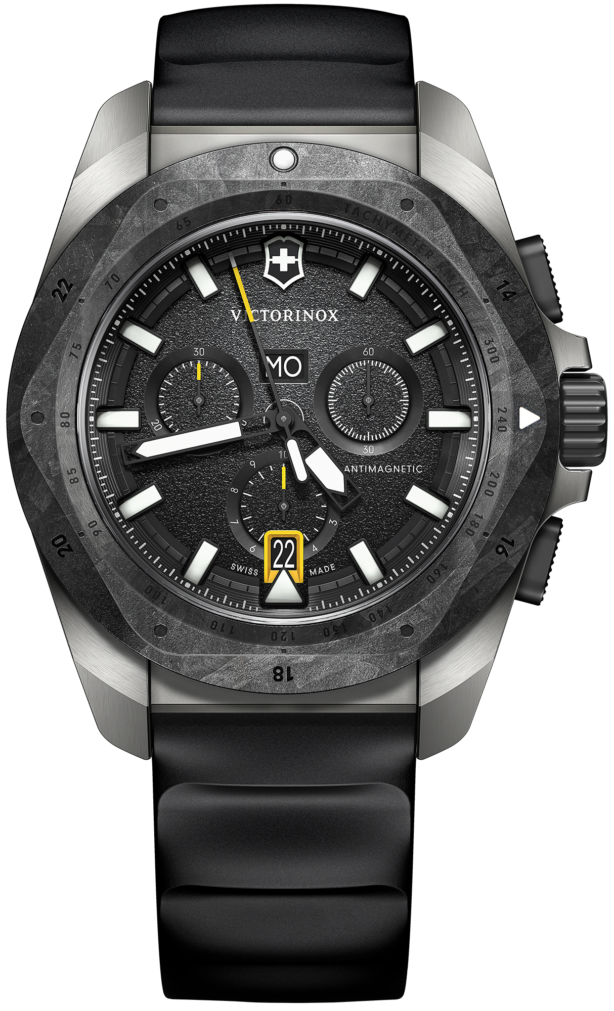 Victorinox 2419881 INOX Quartz Chrono Carbon-Titanium zegarek klasyczny INOX - miniatura 2