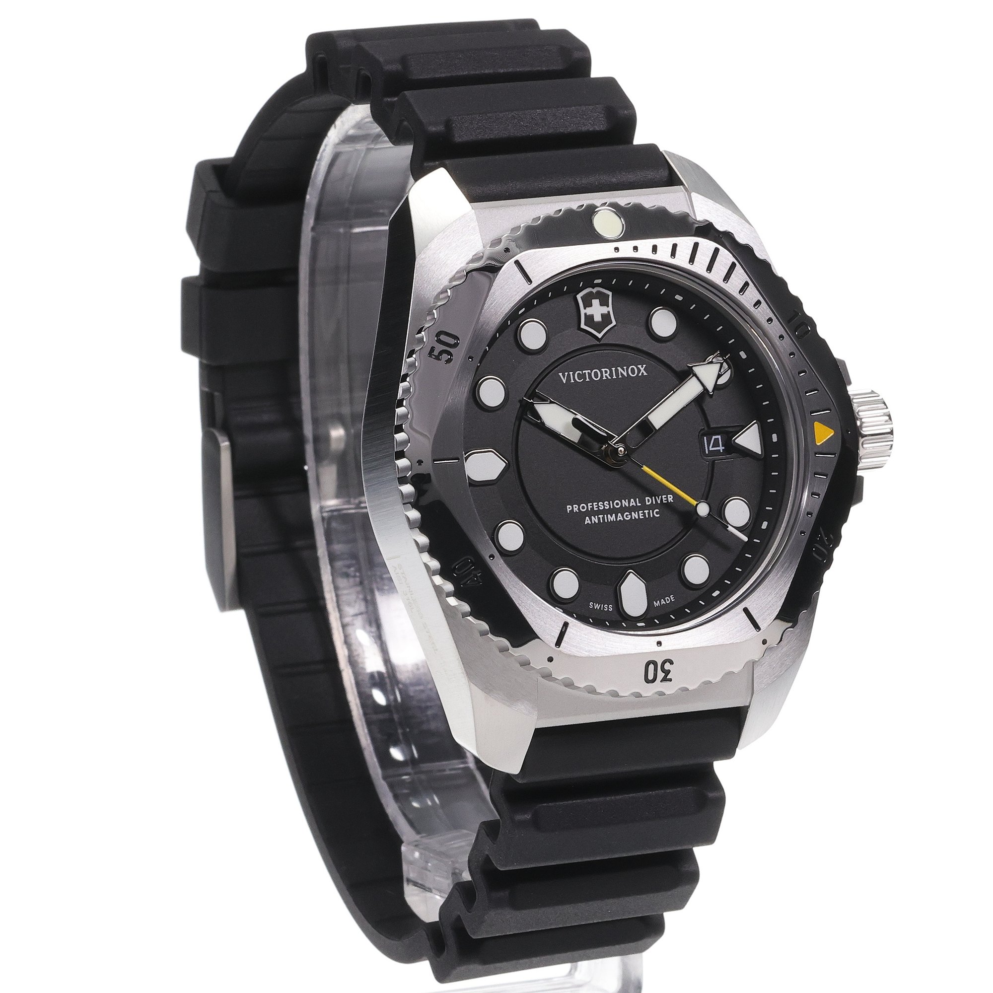 Victorinox 241990 Dive Pro Quartz Dive Pro klasyczny zegarek srebrny