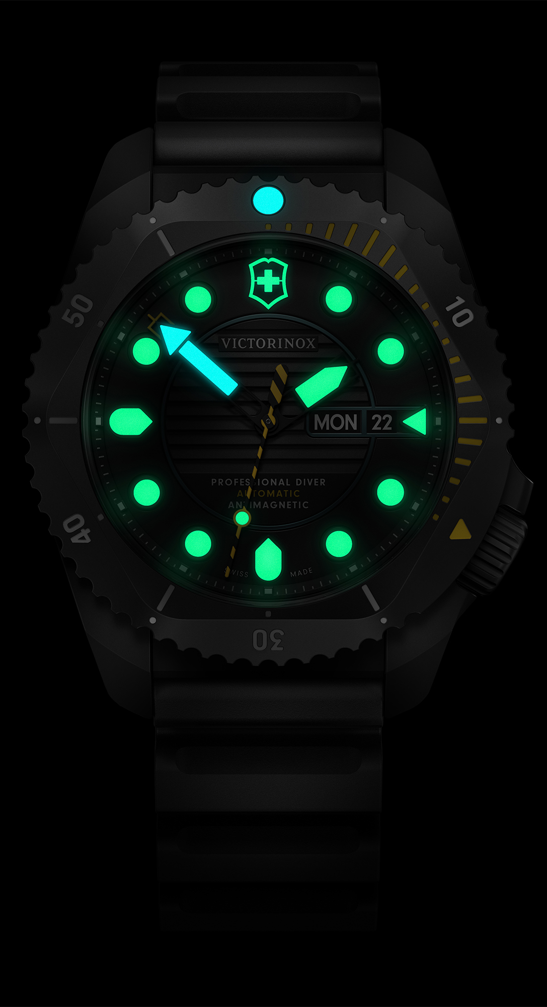 Victorinox 241997 Dive Pro Automatic Dive Pro klasyczny zegarek czarny