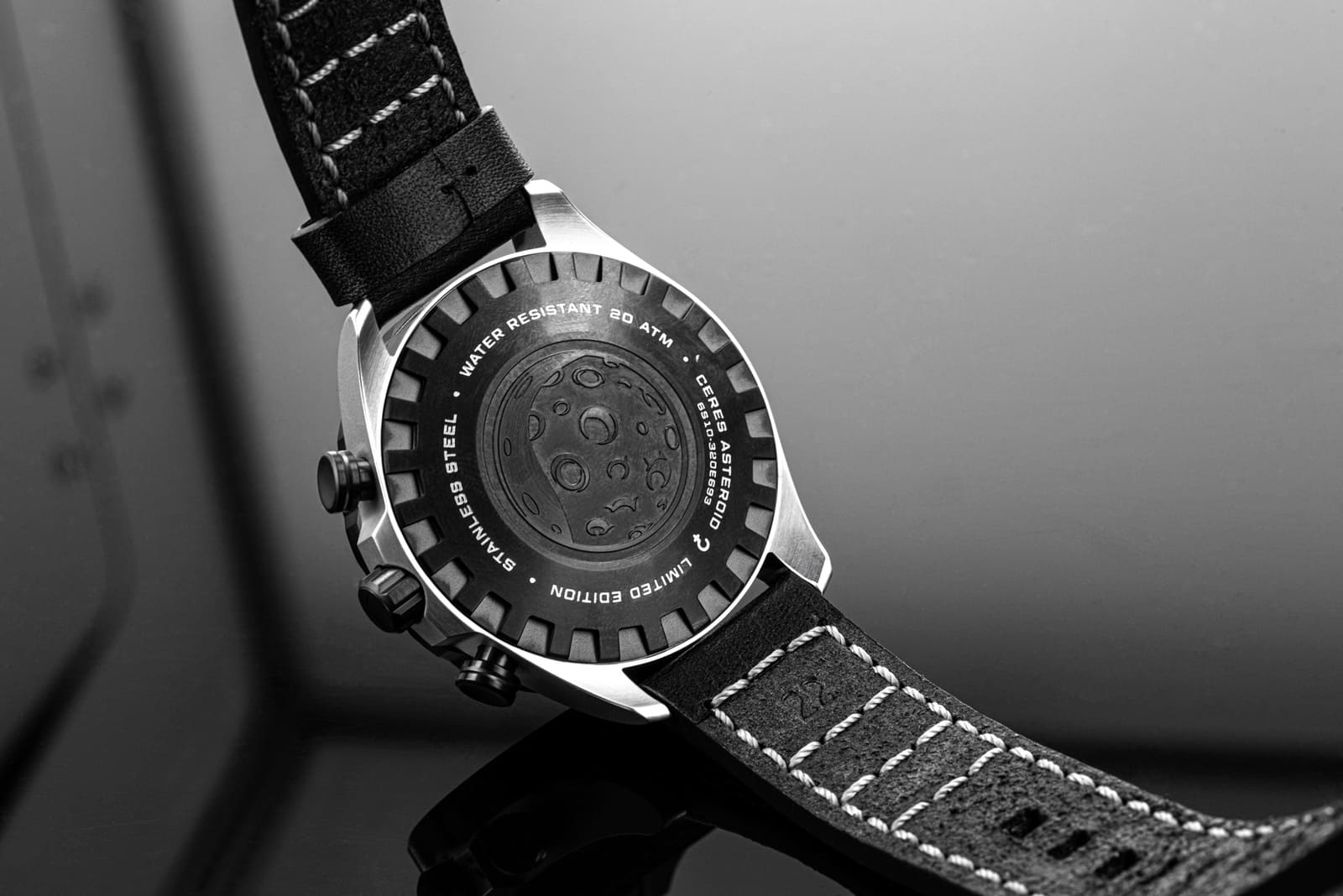 Vostok Europe 6S10-320E693 zegarek niebieski klasyczny Almaz pasek - miniatura 8