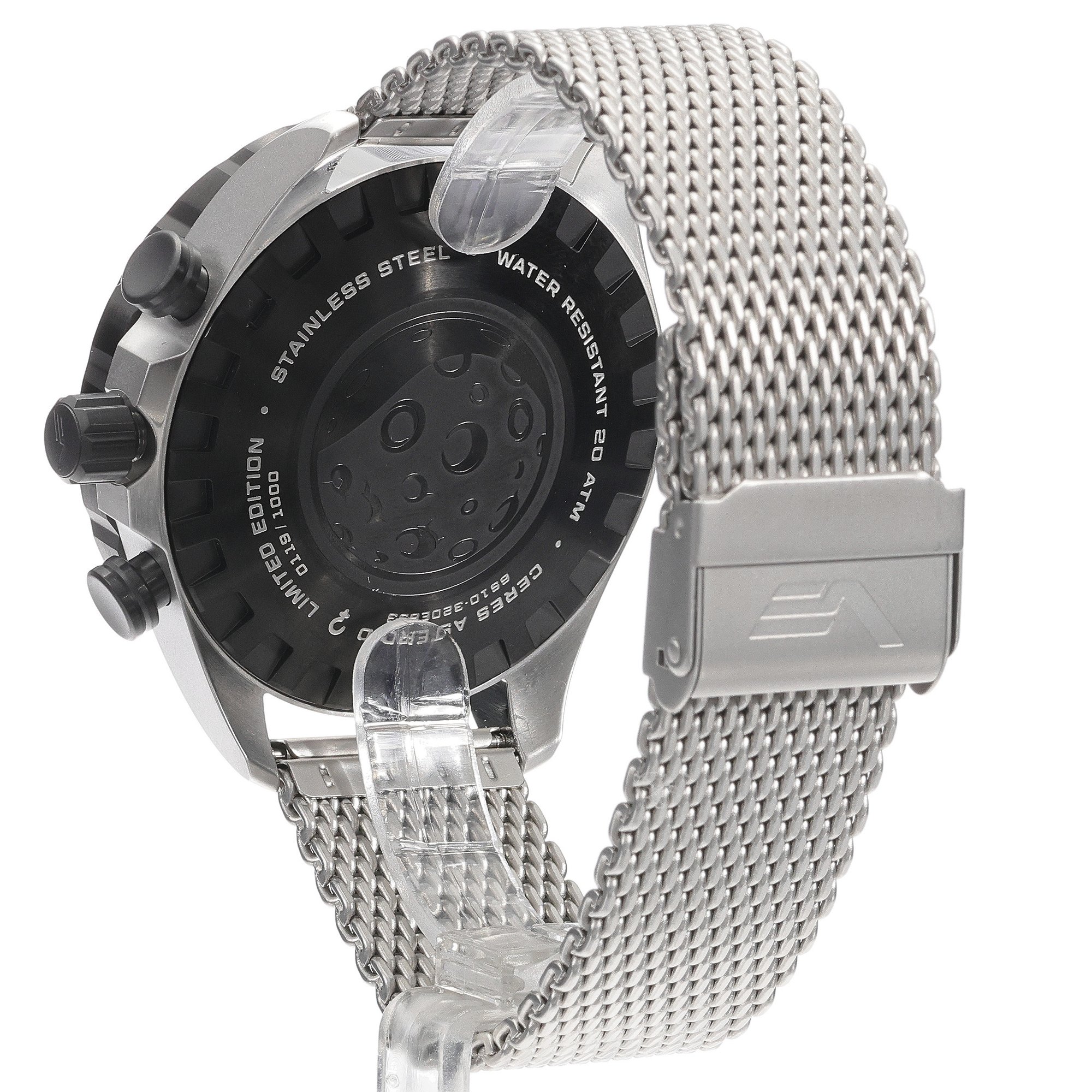 Vostok Europe 6S10-320E693B Almaz Almaz Chrono Ceres Asteroid Special Edition zegarek męski klasyczny mineralne utwardzane - miniatura 4