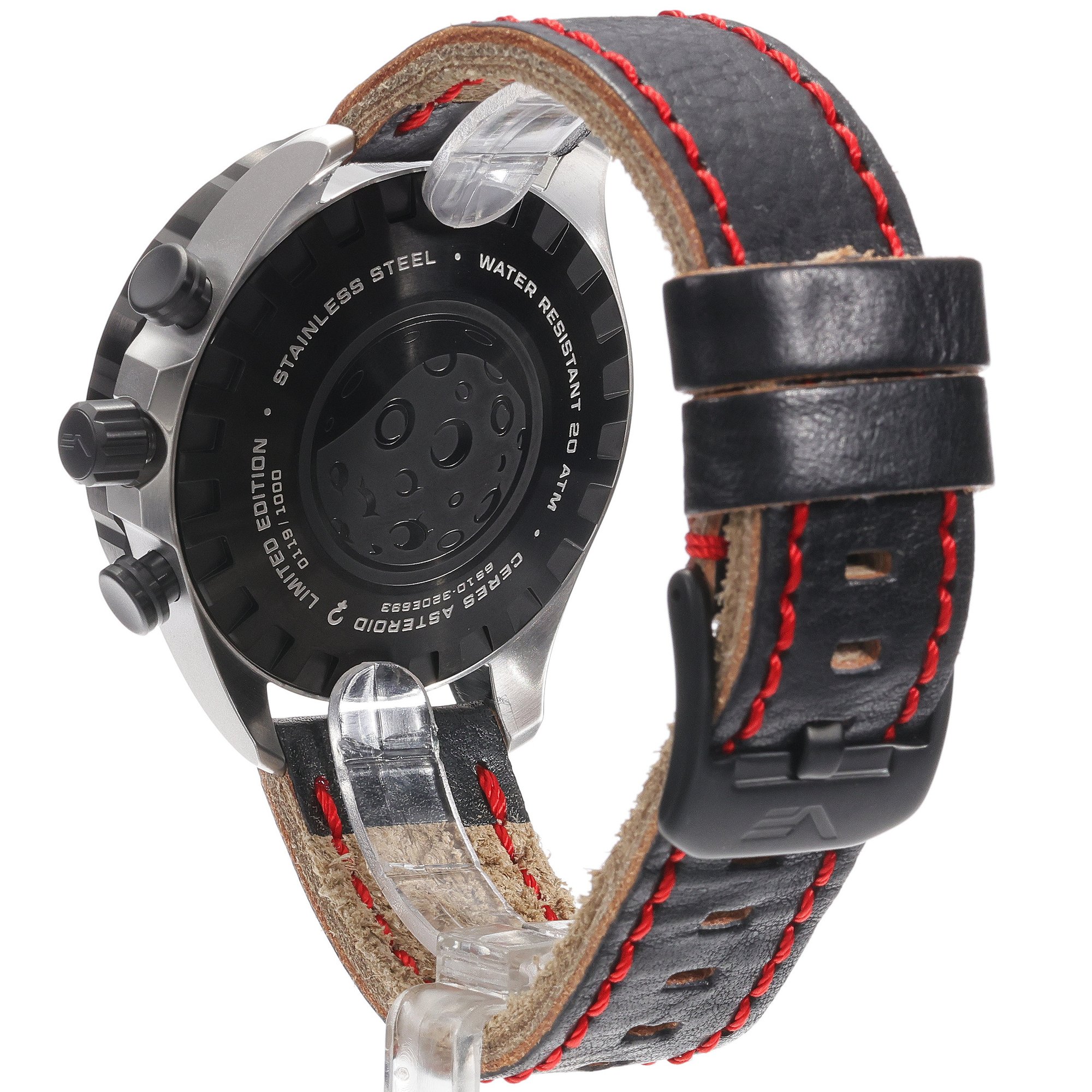 Vostok Europe 6S10-320E693LBR Almaz Chrono Ceres Asteroid Special Edition zegarek klasyczny Almaz - miniatura 4