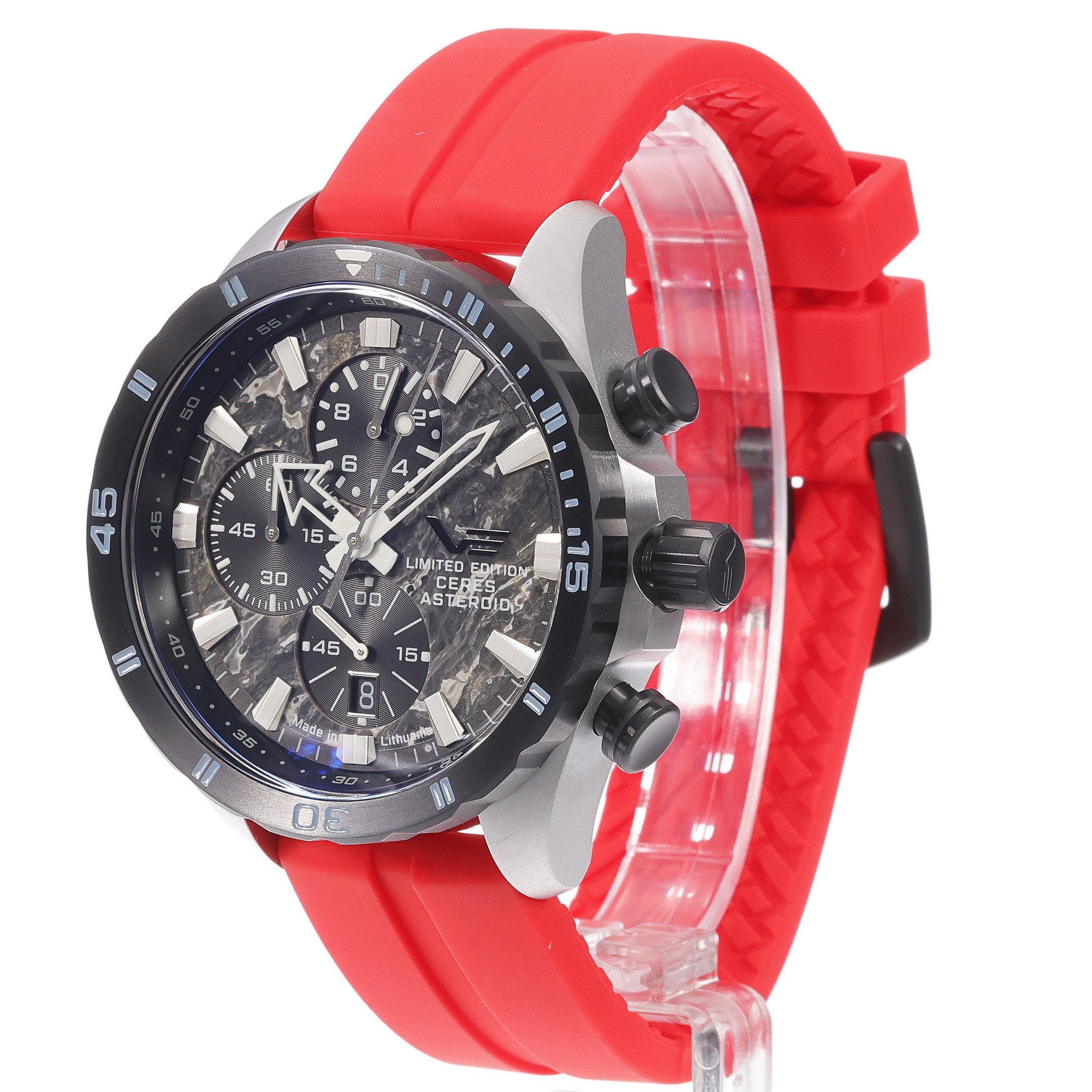 Vostok Europe 6S10-320E693SR zegarek niebieski klasyczny Almaz pasek - miniatura 2