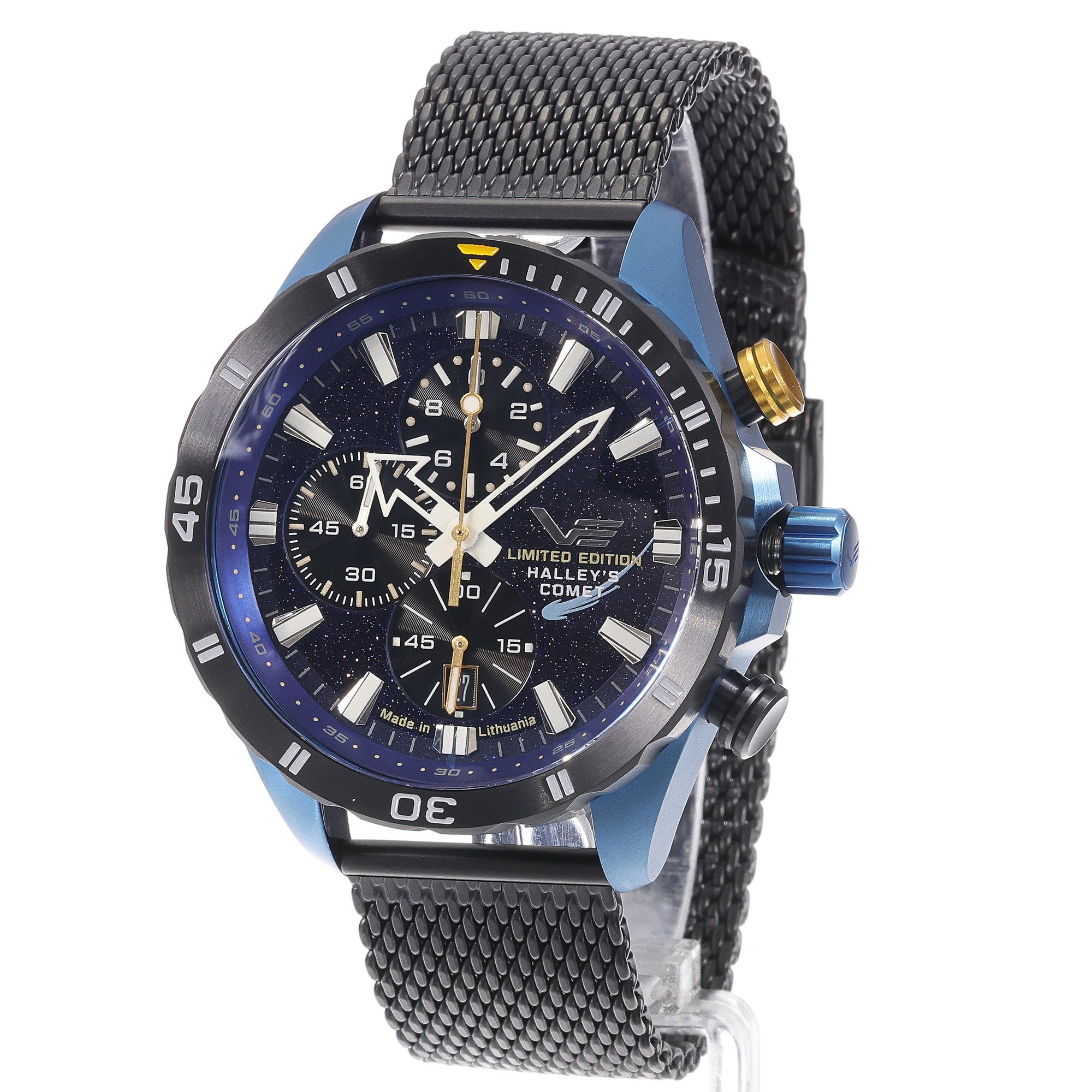 Vostok Europe 6S10-320E694BB Almaz Chrono Halleys Comet Special Edition zegarek klasyczny Almaz - miniatura 2