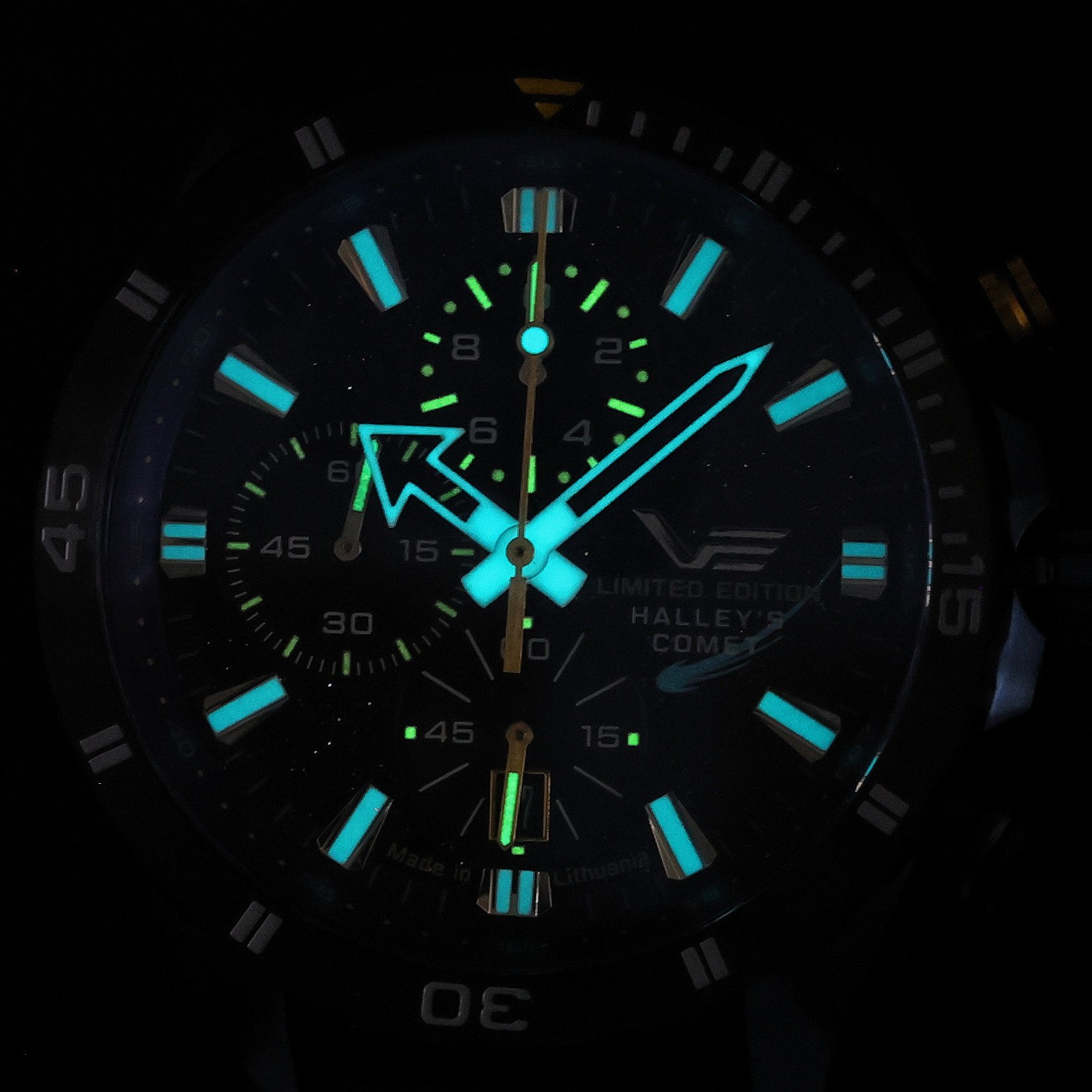 Vostok Europe 6S10-320E694BB zegarek niebieski klasyczny Almaz bransoleta - miniatura 5