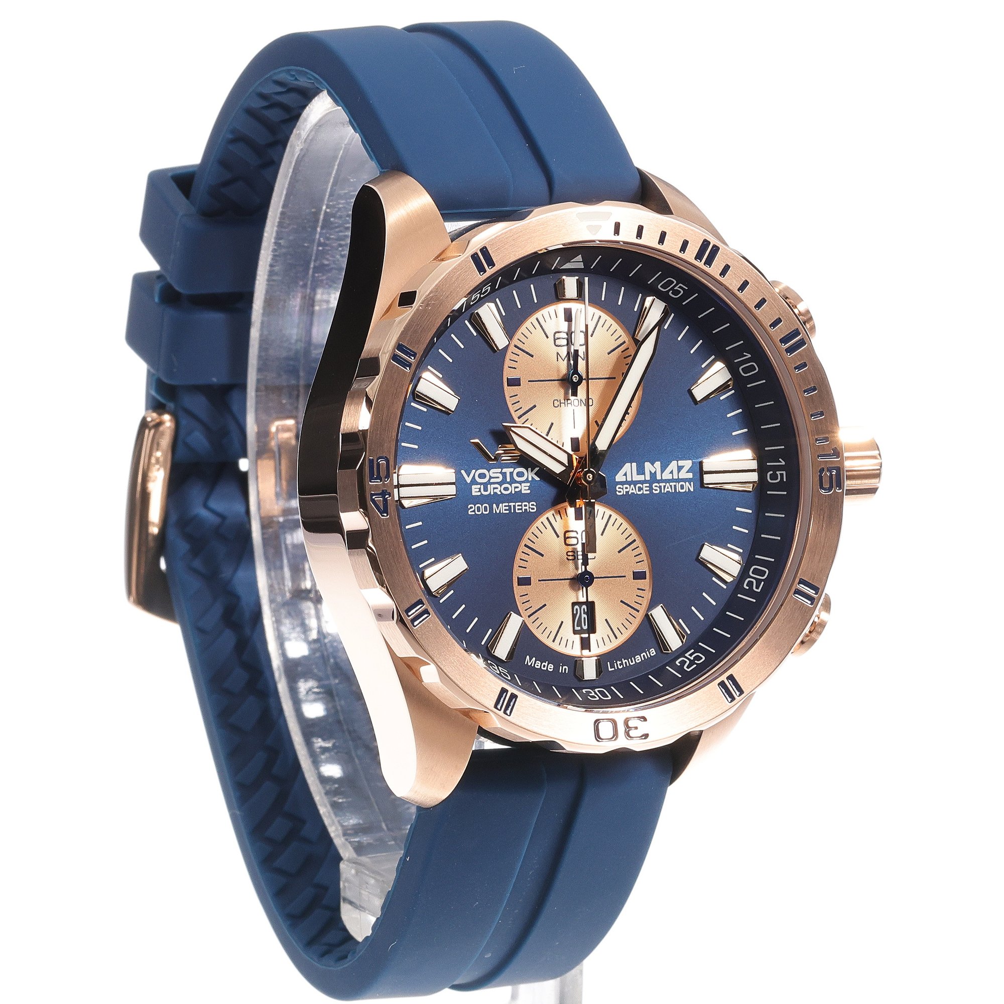 Vostok Europe 6S11-320B660SBL zegarek męski Almaz - miniatura 3