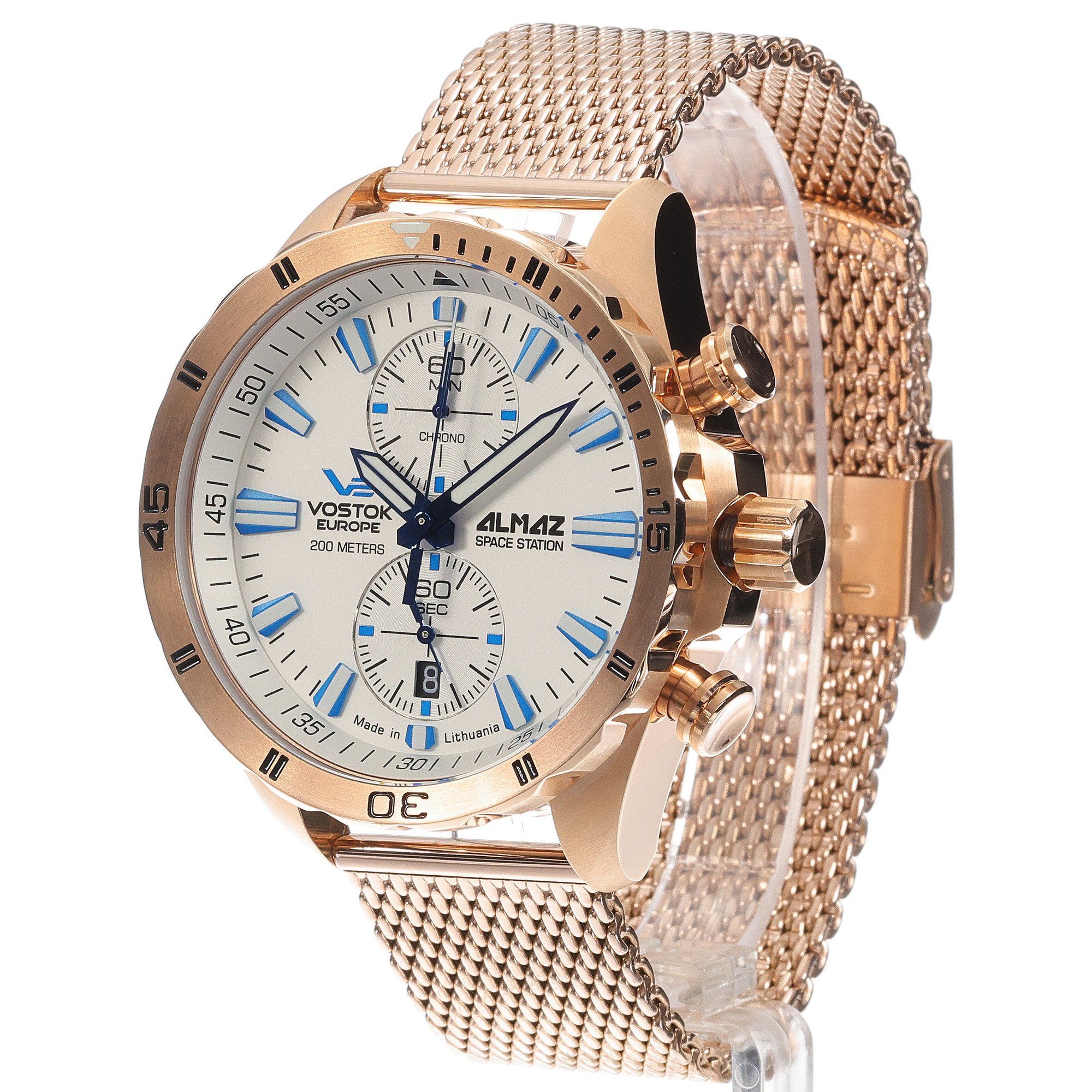 Vostok Europe 6S11-320B676B Almaz Chrono zegarek klasyczny Almaz - miniatura 2