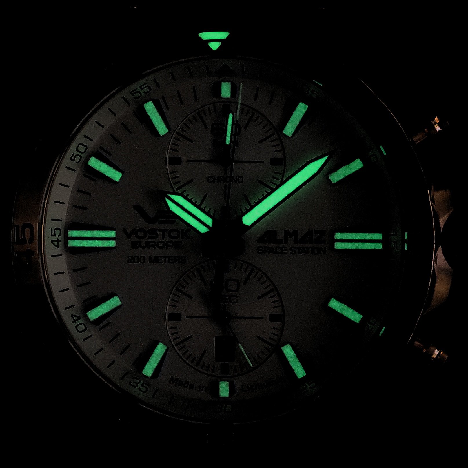 Vostok Europe 6S11-320B676B zegarek różowe złoto klasyczny Almaz bransoleta - miniatura 5