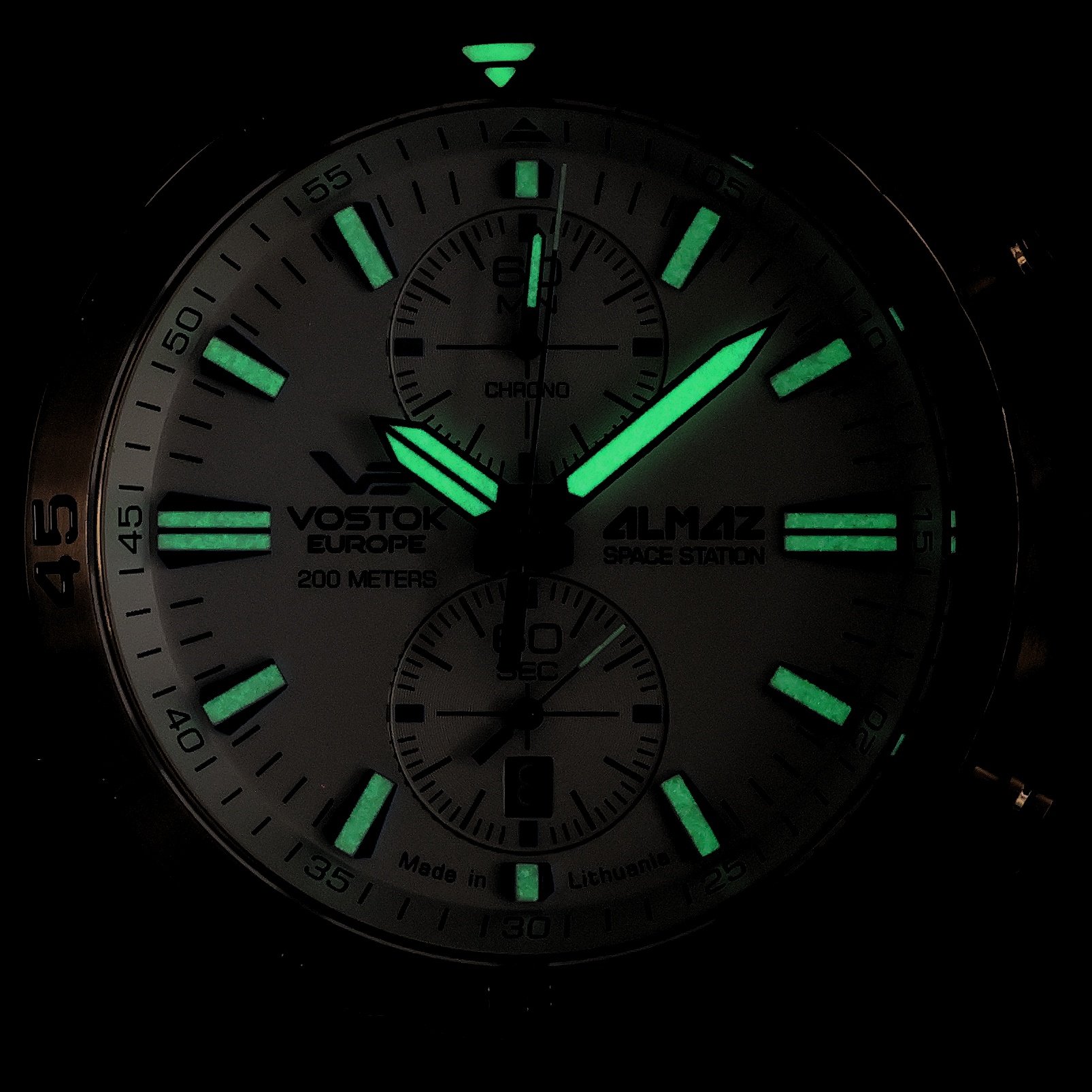 Vostok Europe 6S11-320B676S zegarek różowe złoto klasyczny Almaz pasek - miniatura 5