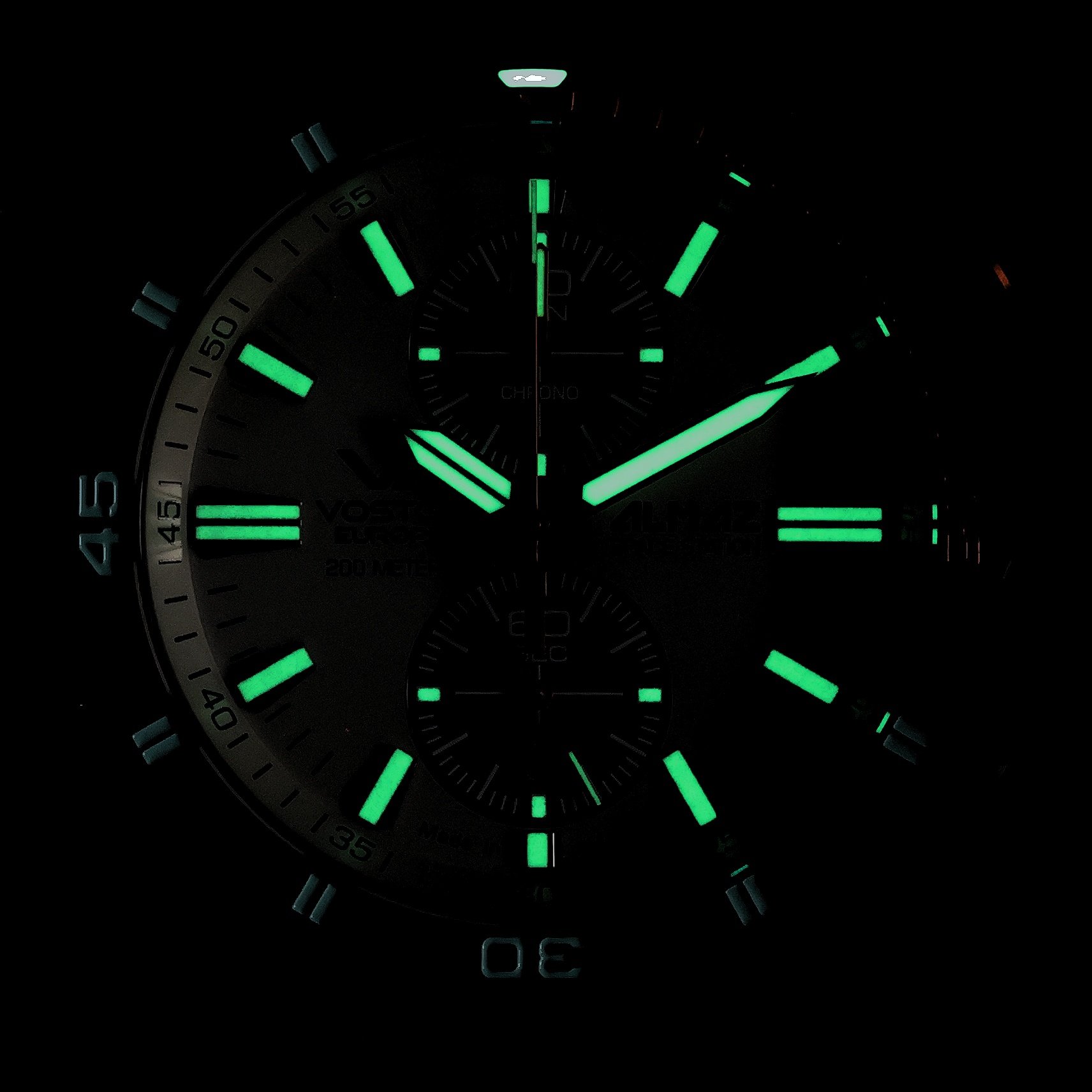 Vostok Europe 6S11-320C677 Almaz Almaz Chrono zegarek męski luksusowy mineralne utwardzane - miniatura 5