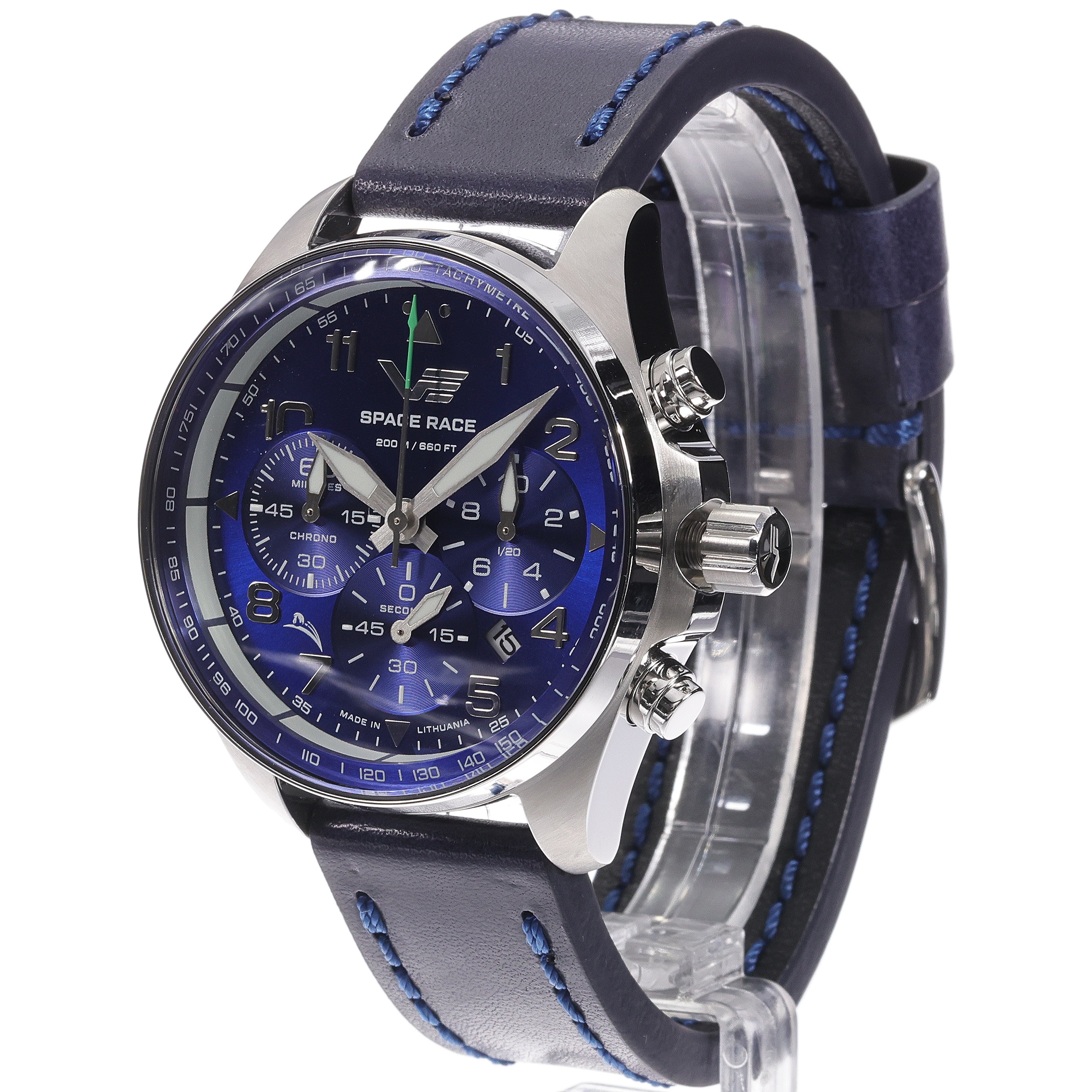 Vostok Europe 6S20-325A742 zegarek Space Race z chronograf - miniatura 8