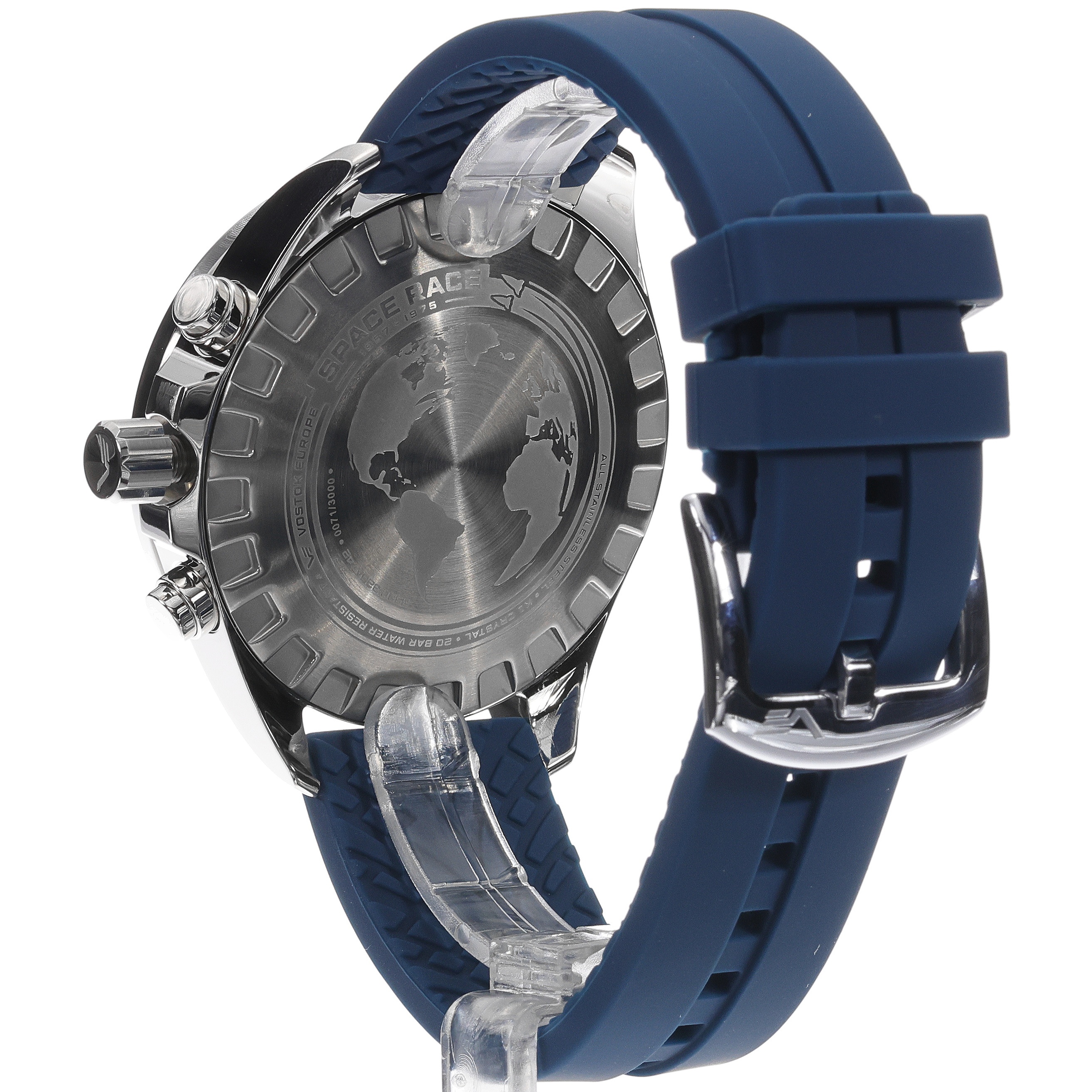 Vostok Europe 6S20-325A742SBL Space Race Blue Chrono zegarek sportowy Space Race - miniatura 4
