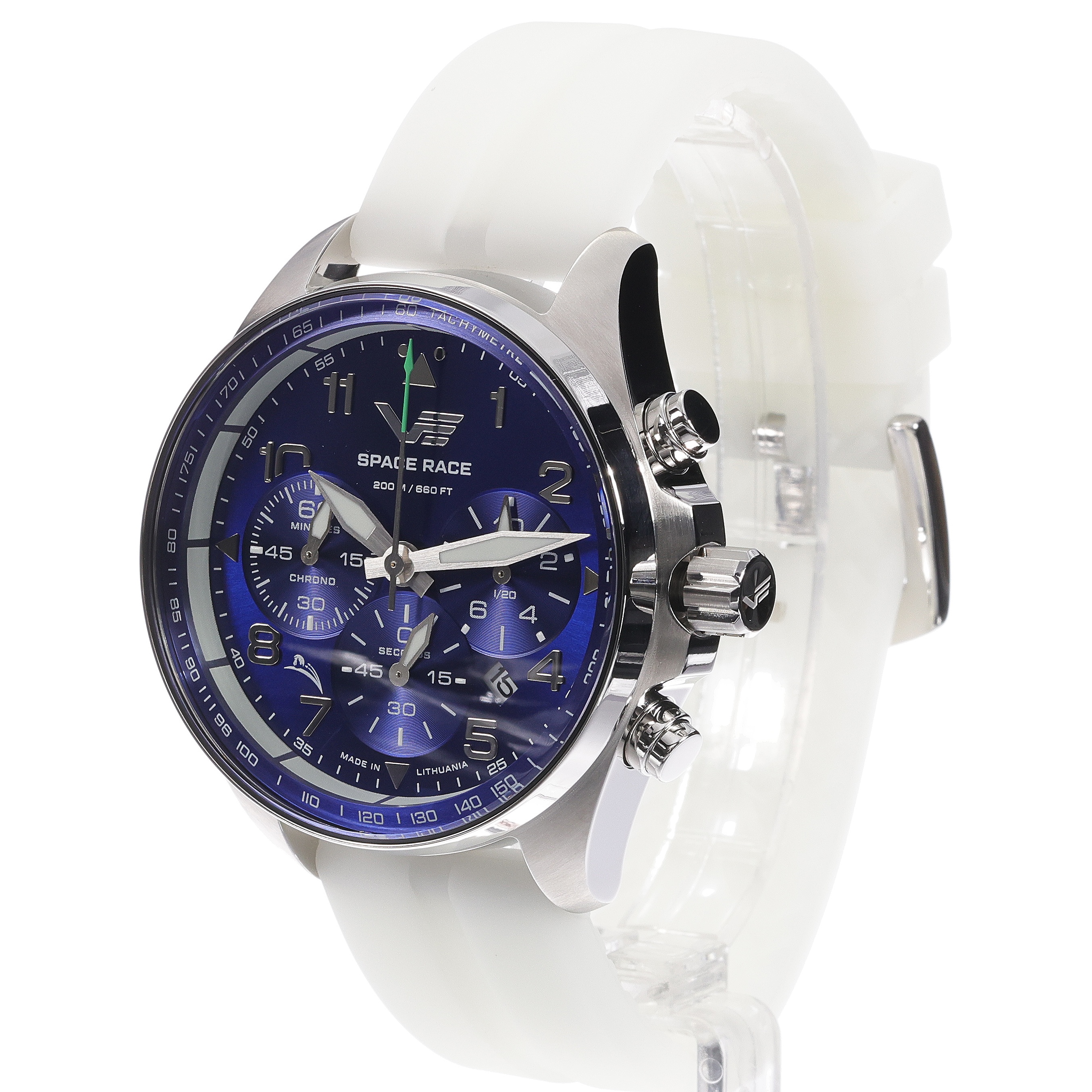 Vostok Europe 6S20-325A742SWL zegarek męski sportowy Space Race pasek - miniatura 8