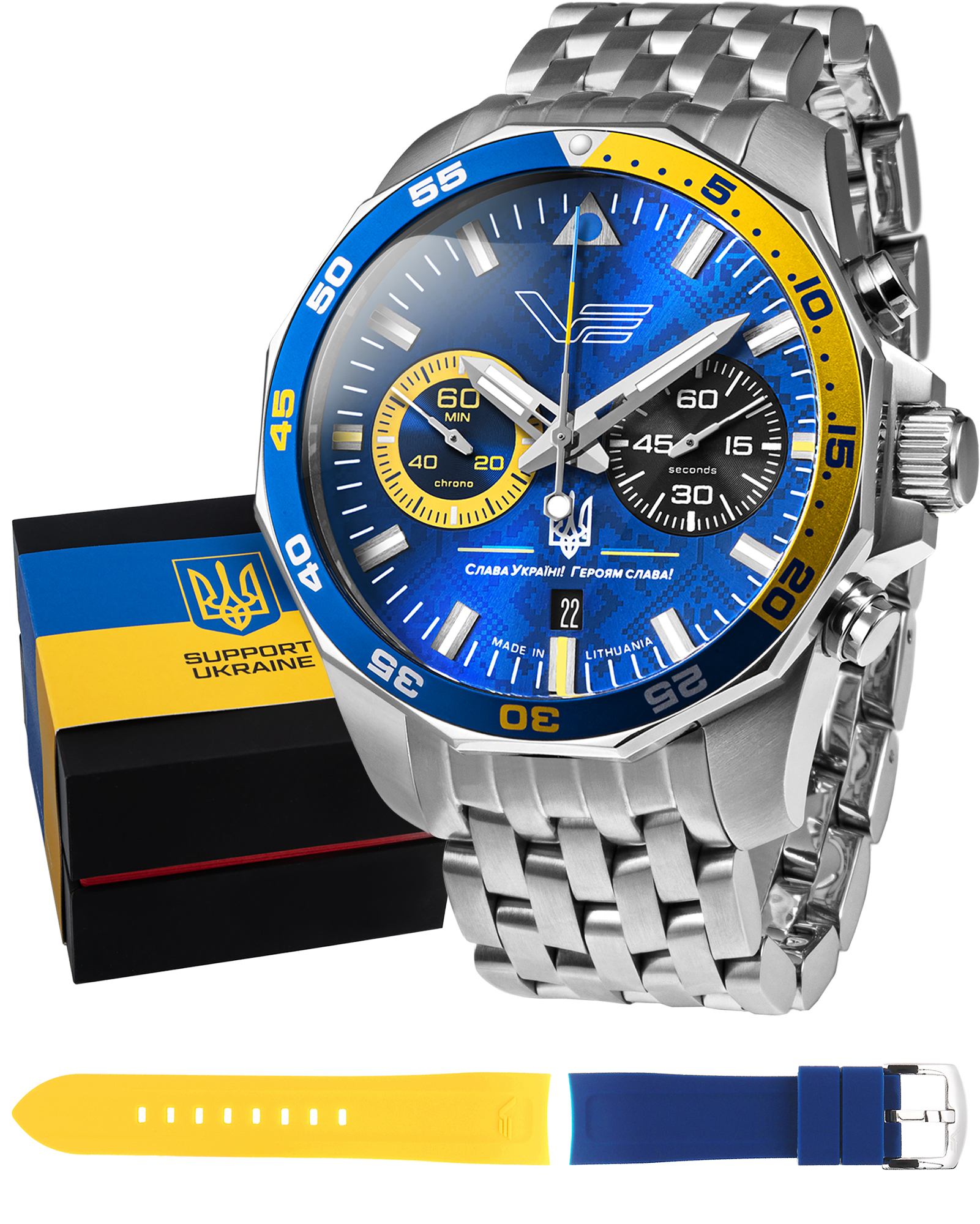 Slava Ukraini 2nd Edition Vostok Europe 6S21-225A466B 