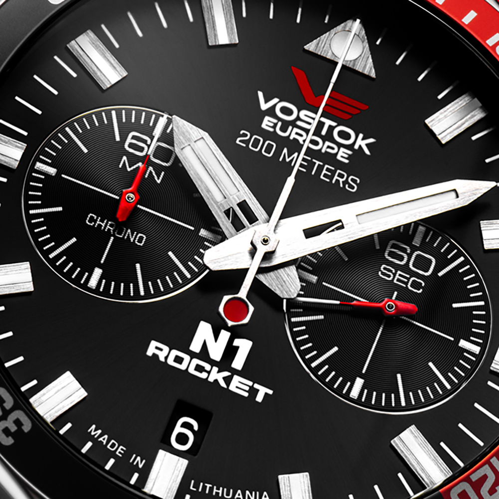 Vostok Europe 6S21-225A707SL zegarek męski N1 Rocket - miniatura 2