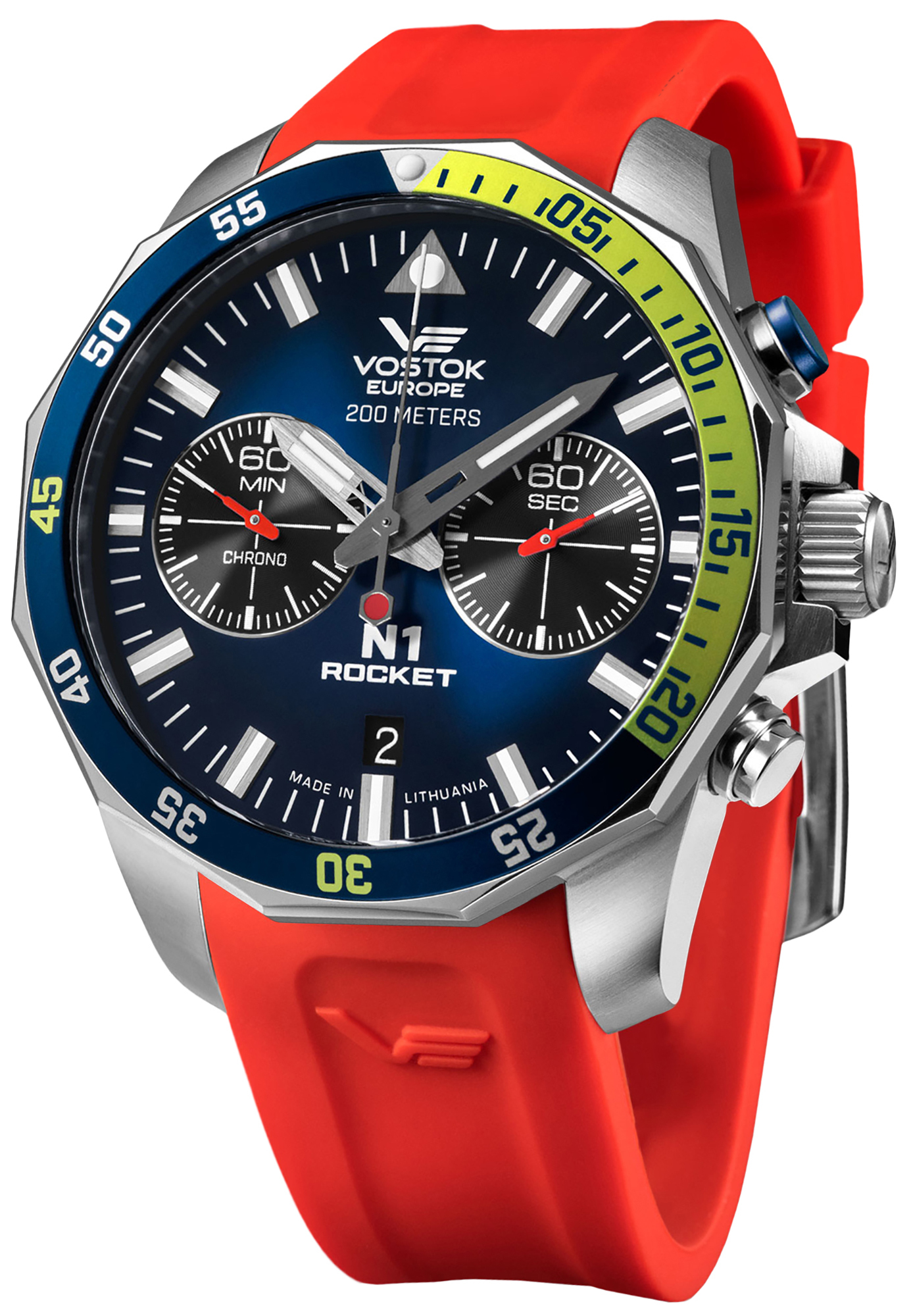 Rocket N-1 Chrono Vostok Europe 6S21-225A708SR 