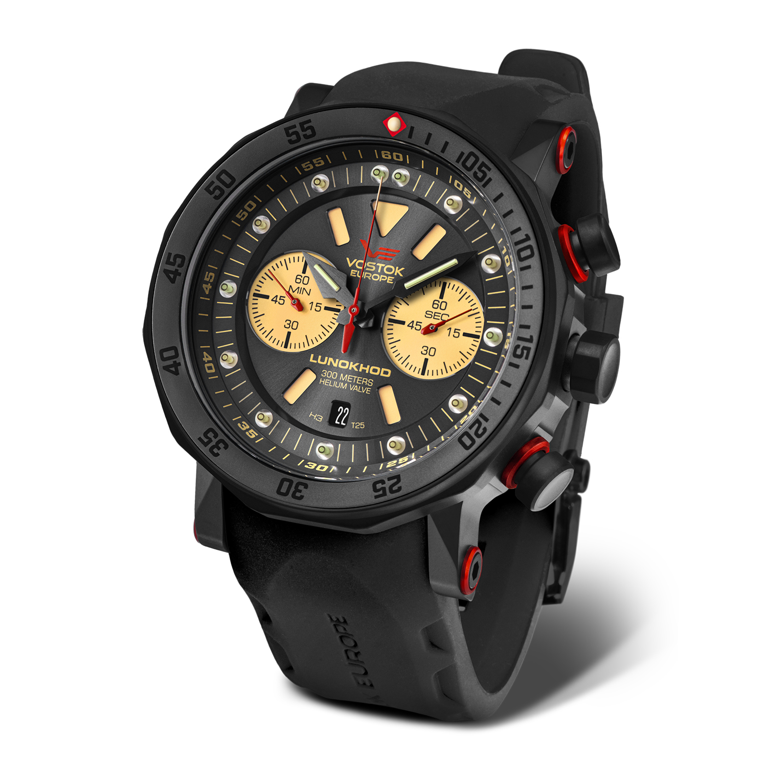 Vostok Europe 6S21-620C629 zegarek męski Lunokhod - miniatura 4