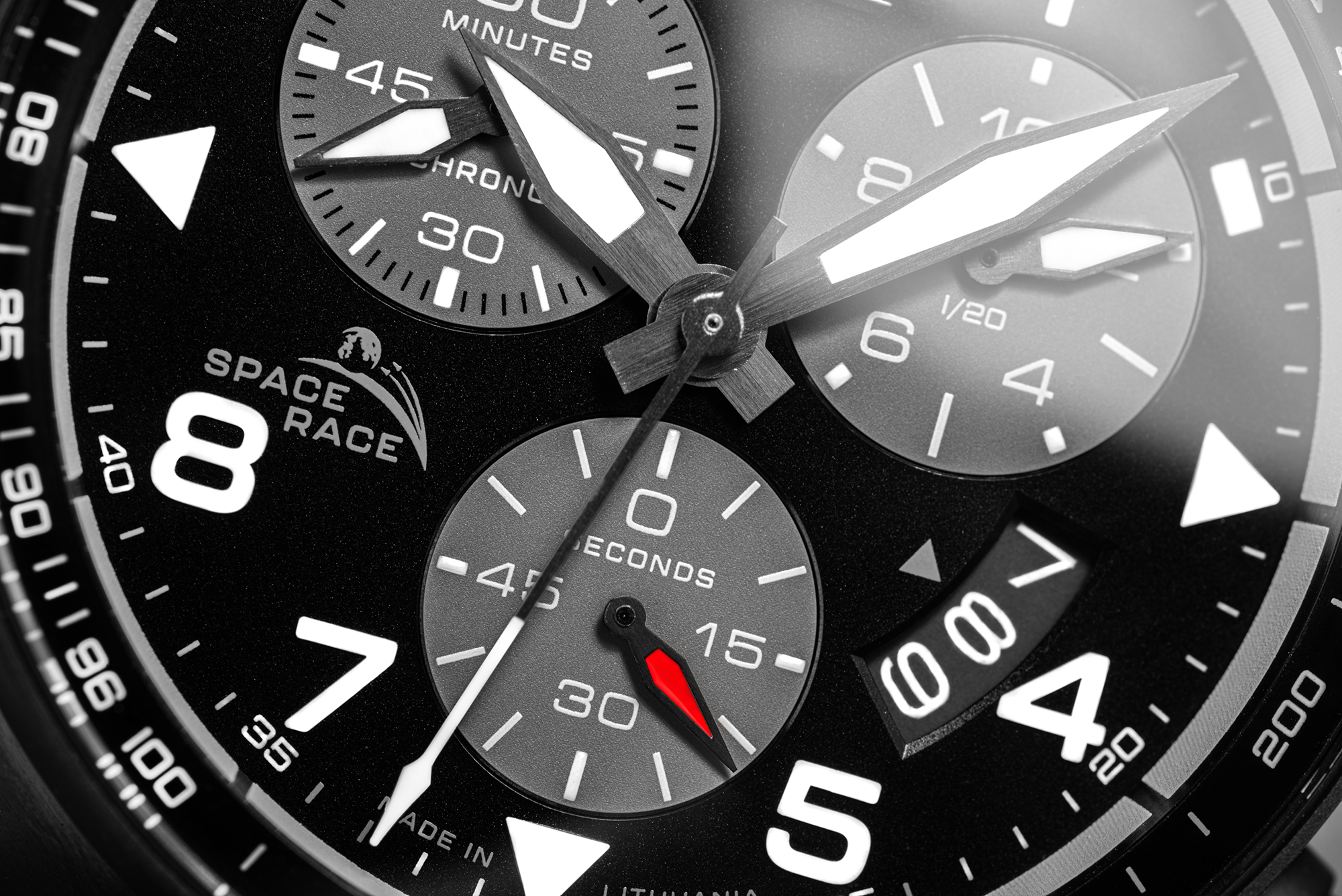 Vostok Europe 6S30-325C744SW zegarek męski Space Race